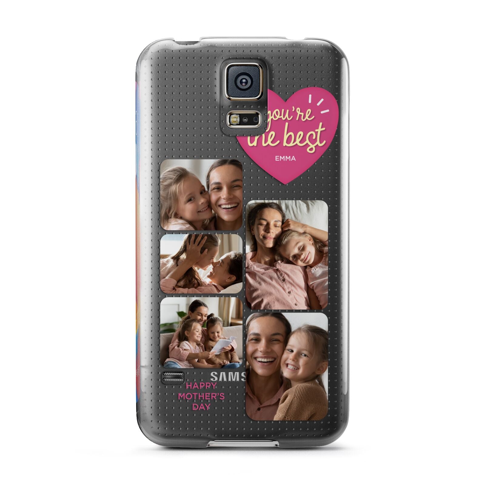 Mothers Day Multi Photo Strip Samsung Galaxy S5 Case