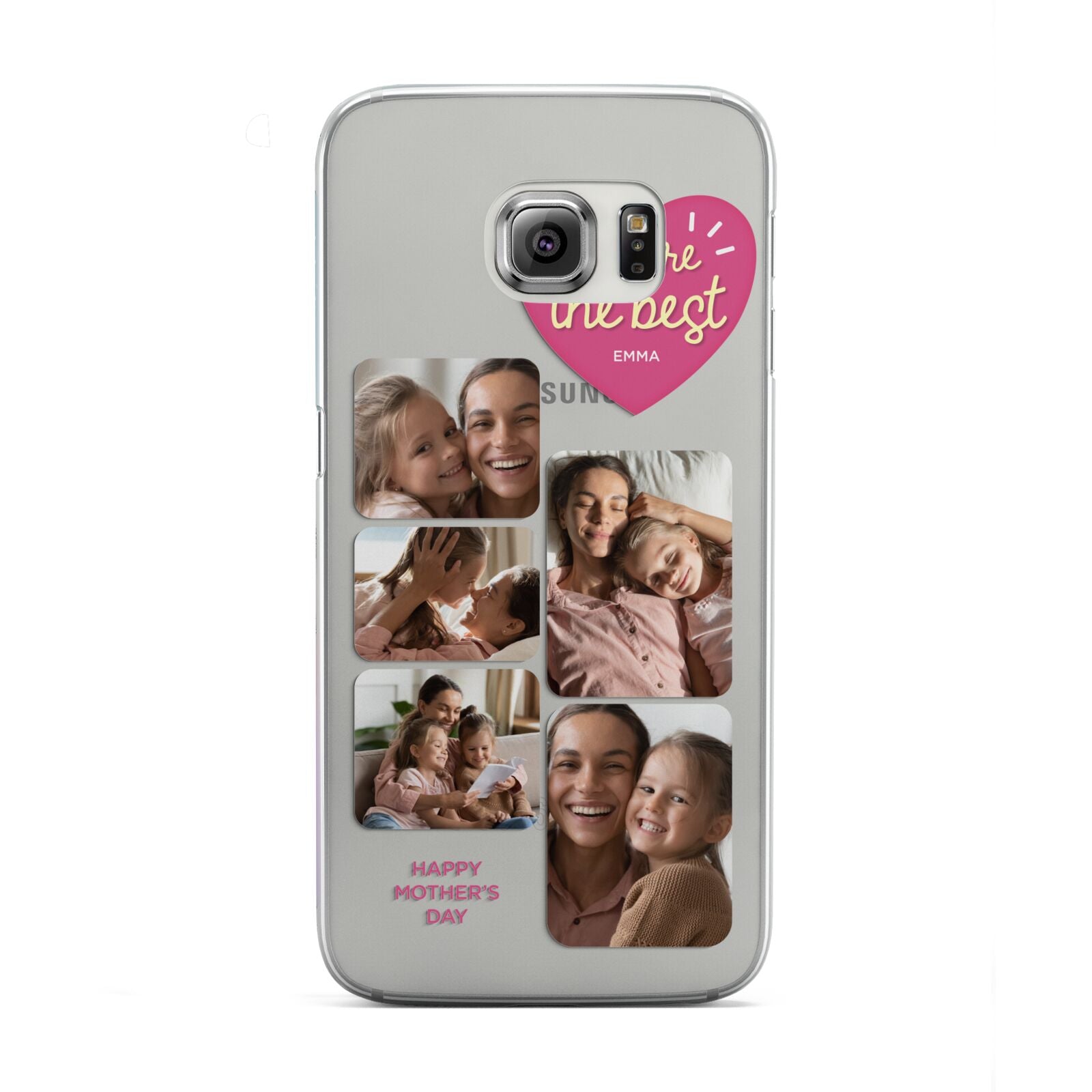 Mothers Day Multi Photo Strip Samsung Galaxy S6 Edge Case