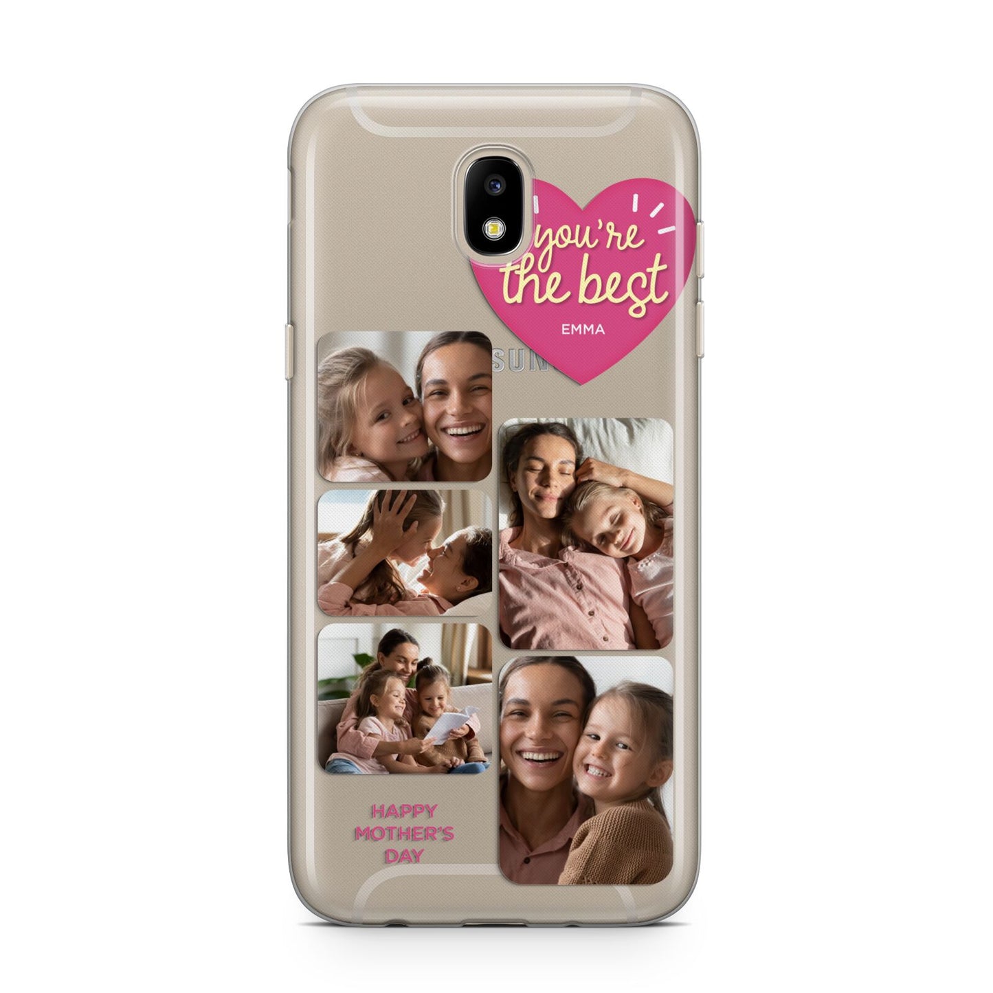 Mothers Day Multi Photo Strip Samsung J5 2017 Case