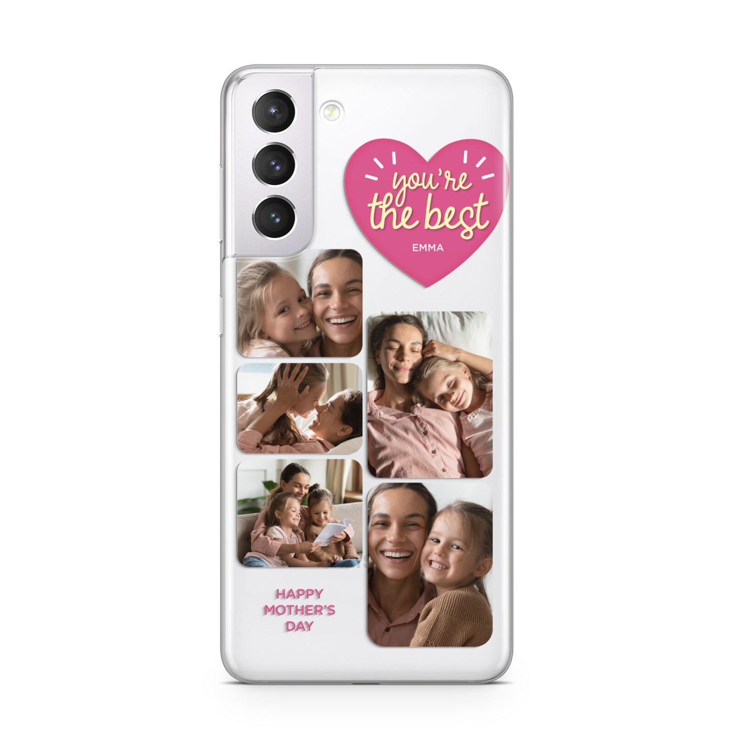 Mothers Day Multi Photo Strip Samsung S21 Case