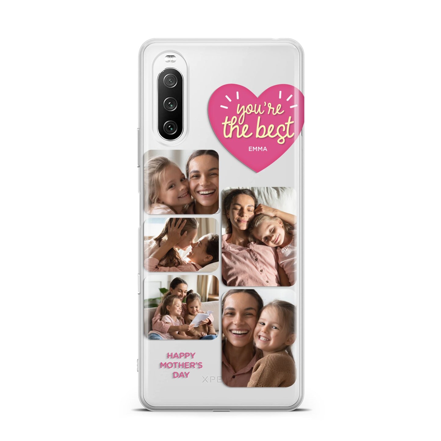 Mothers Day Multi Photo Strip Sony Xperia 10 III Case