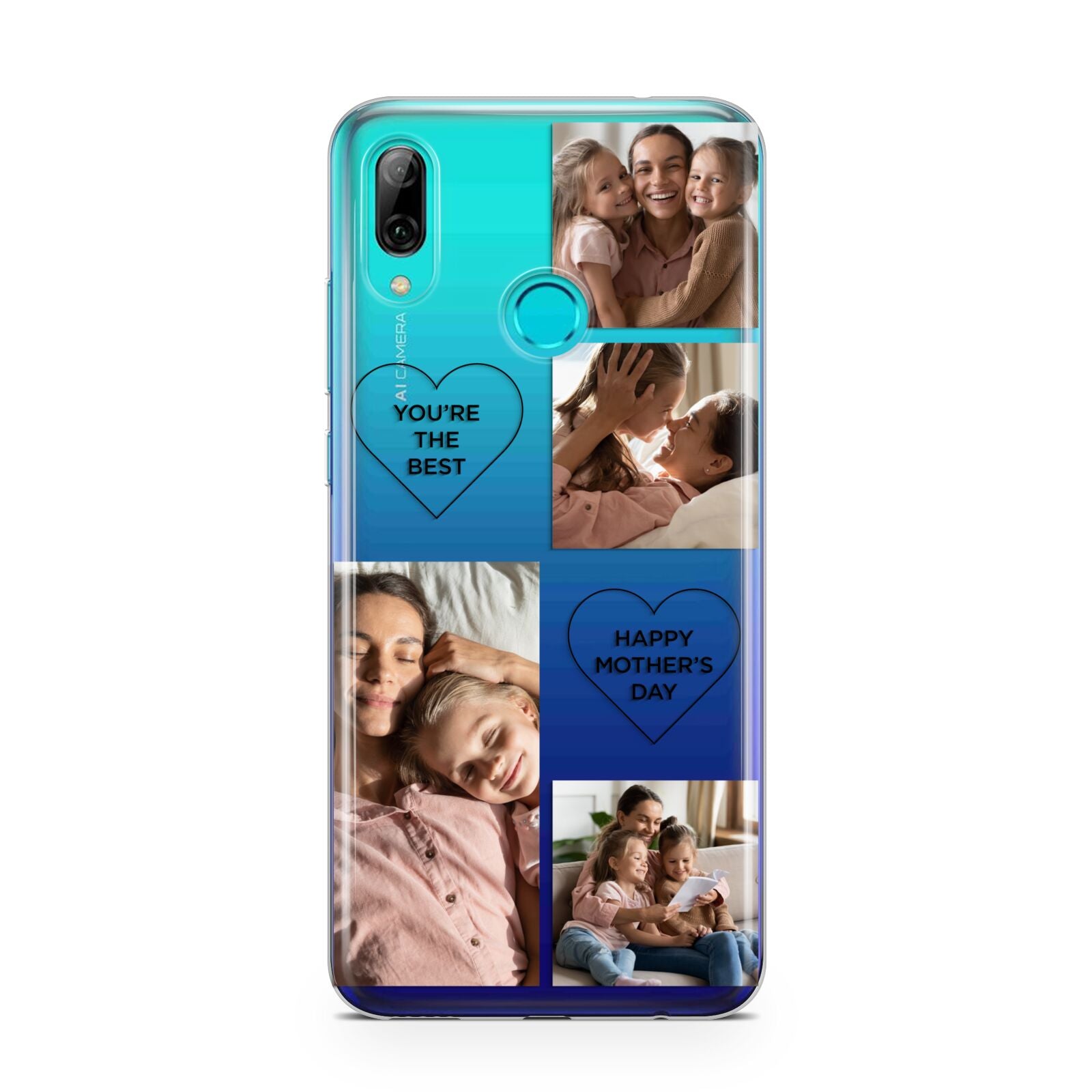 Mothers Day Multi Photo Tiles Huawei P Smart 2019 Case