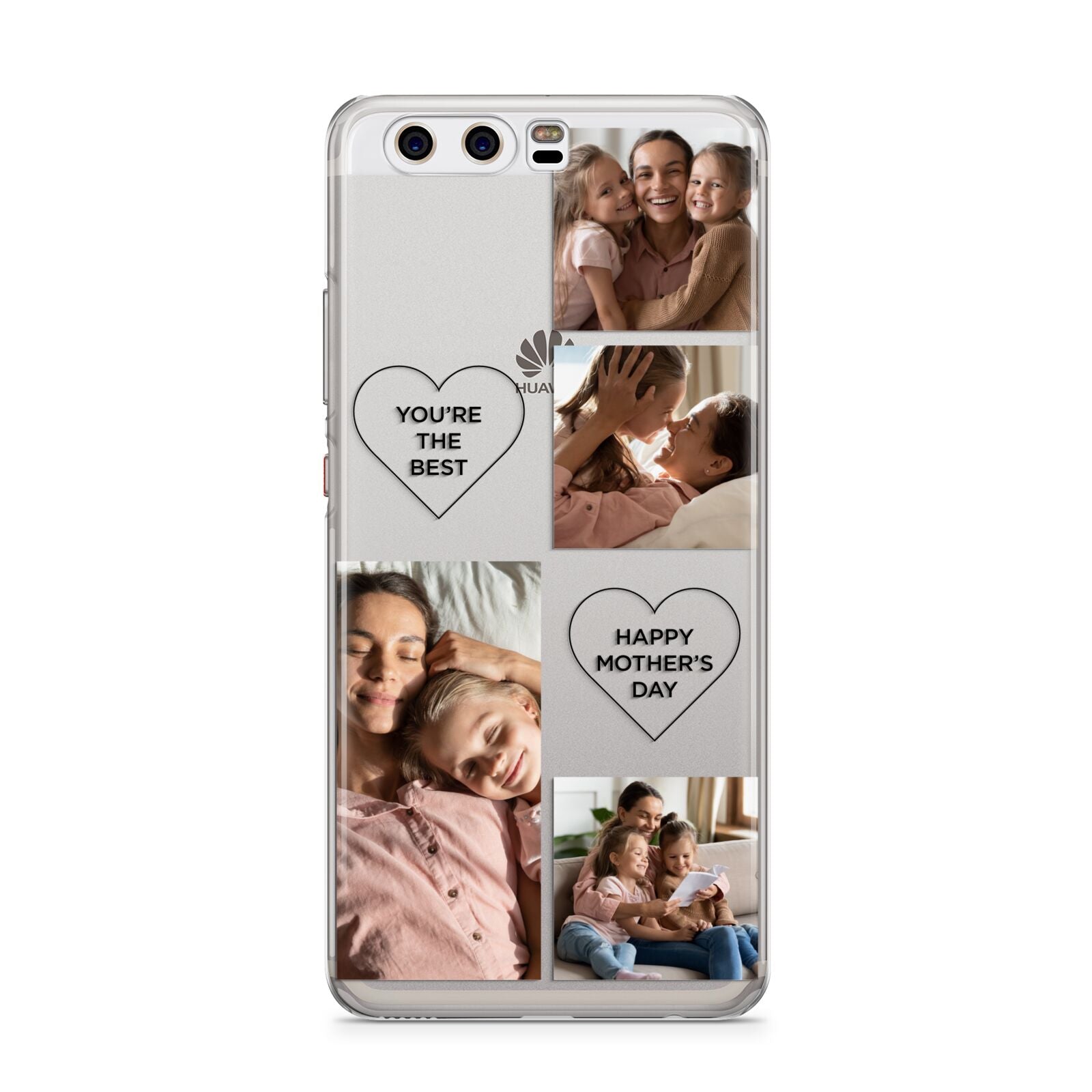 Mothers Day Multi Photo Tiles Huawei P10 Phone Case