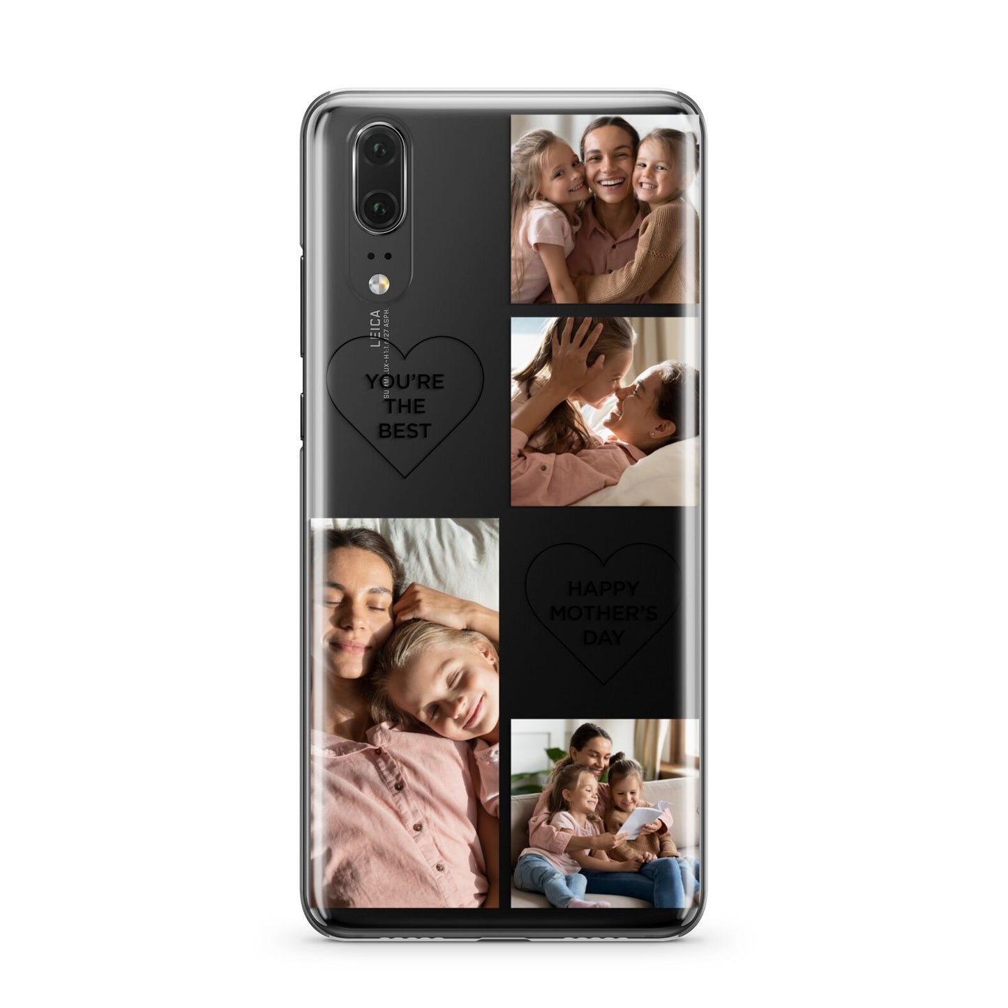 Mothers Day Multi Photo Tiles Huawei P20 Phone Case