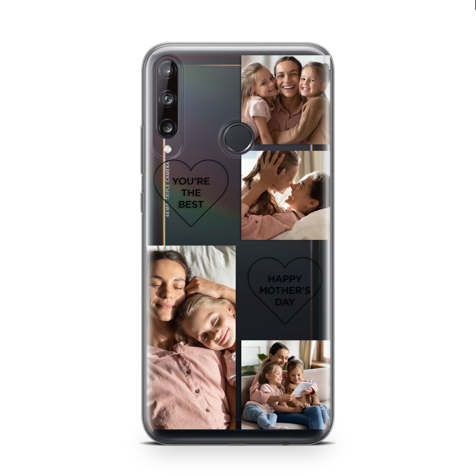 Mothers Day Multi Photo Tiles Huawei P40 Lite E Phone Case