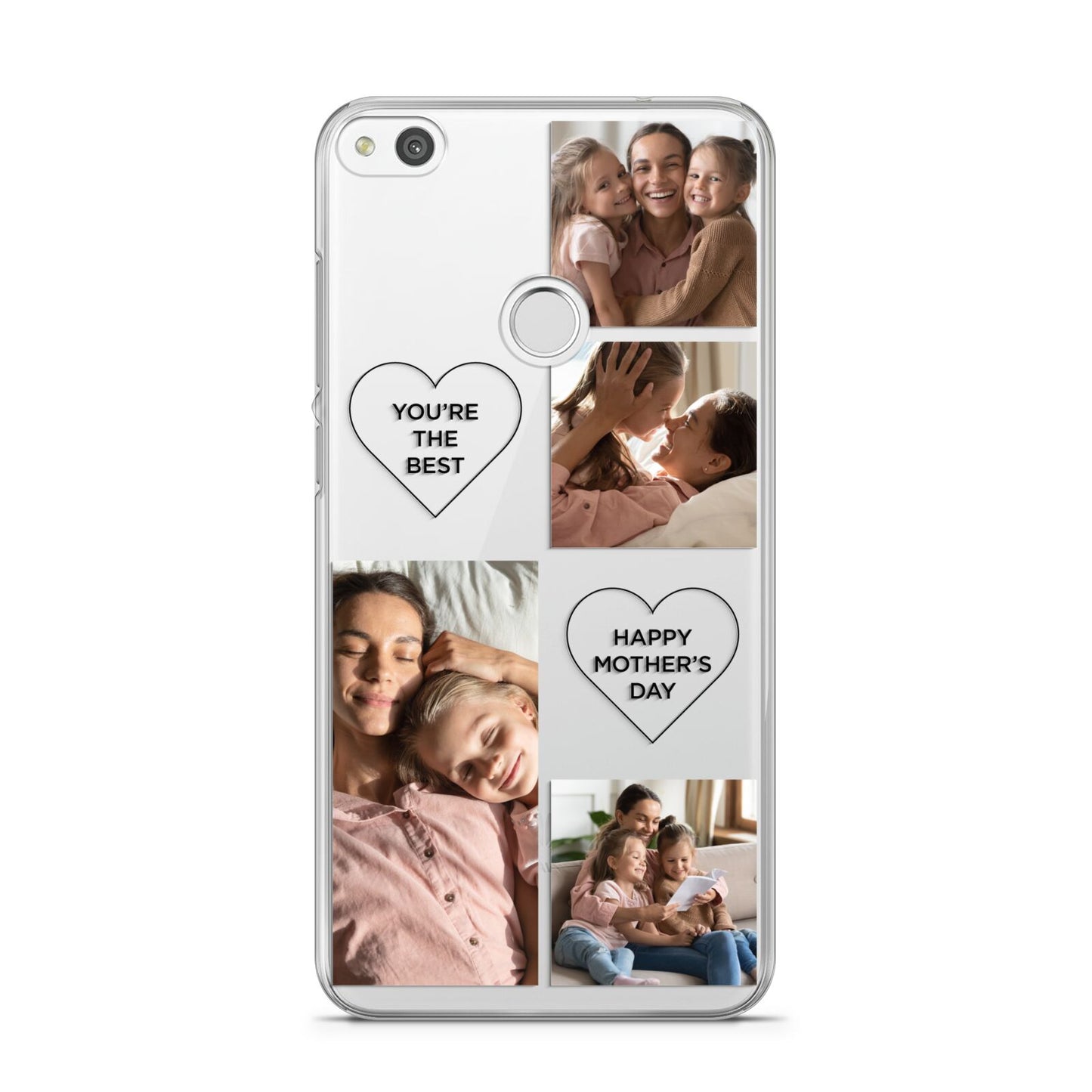 Mothers Day Multi Photo Tiles Huawei P8 Lite Case