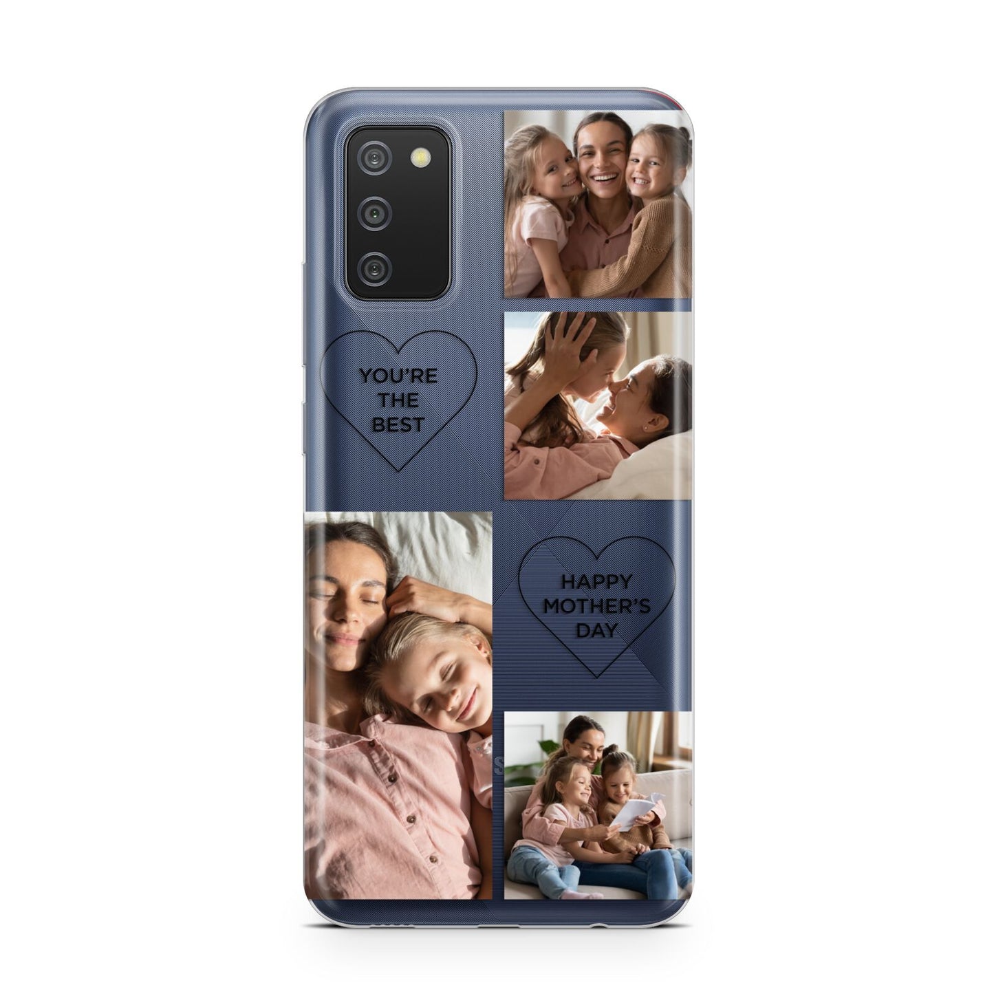 Mothers Day Multi Photo Tiles Samsung A02s Case