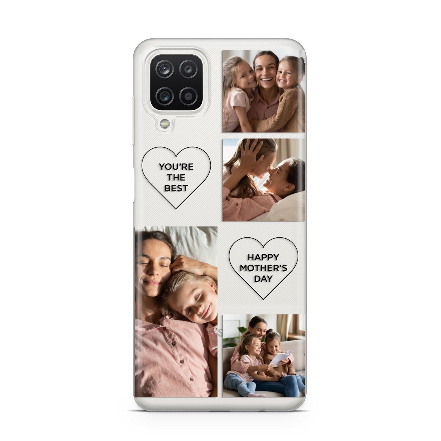 Mothers Day Multi Photo Tiles Samsung A12 Case