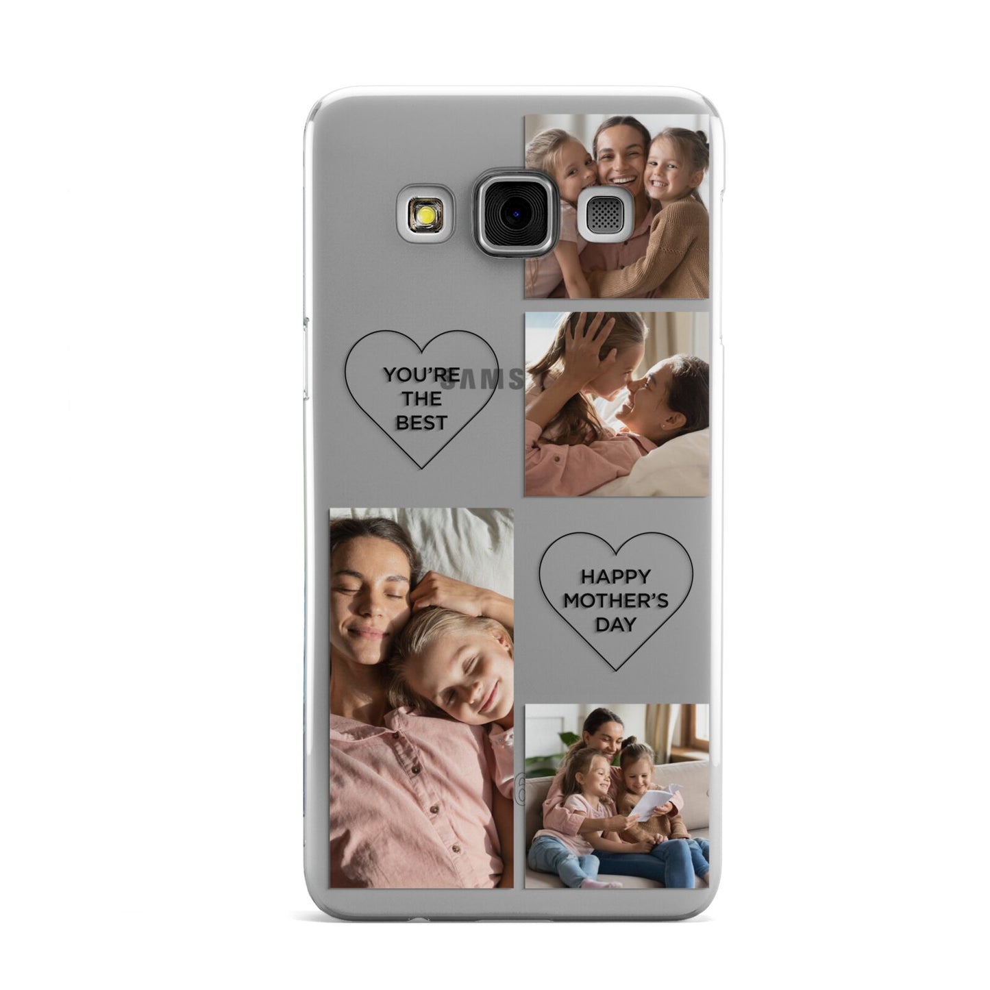 Mothers Day Multi Photo Tiles Samsung Galaxy A3 Case