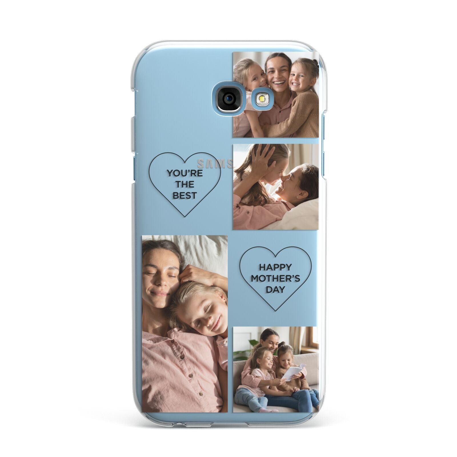 Mothers Day Multi Photo Tiles Samsung Galaxy A7 2017 Case