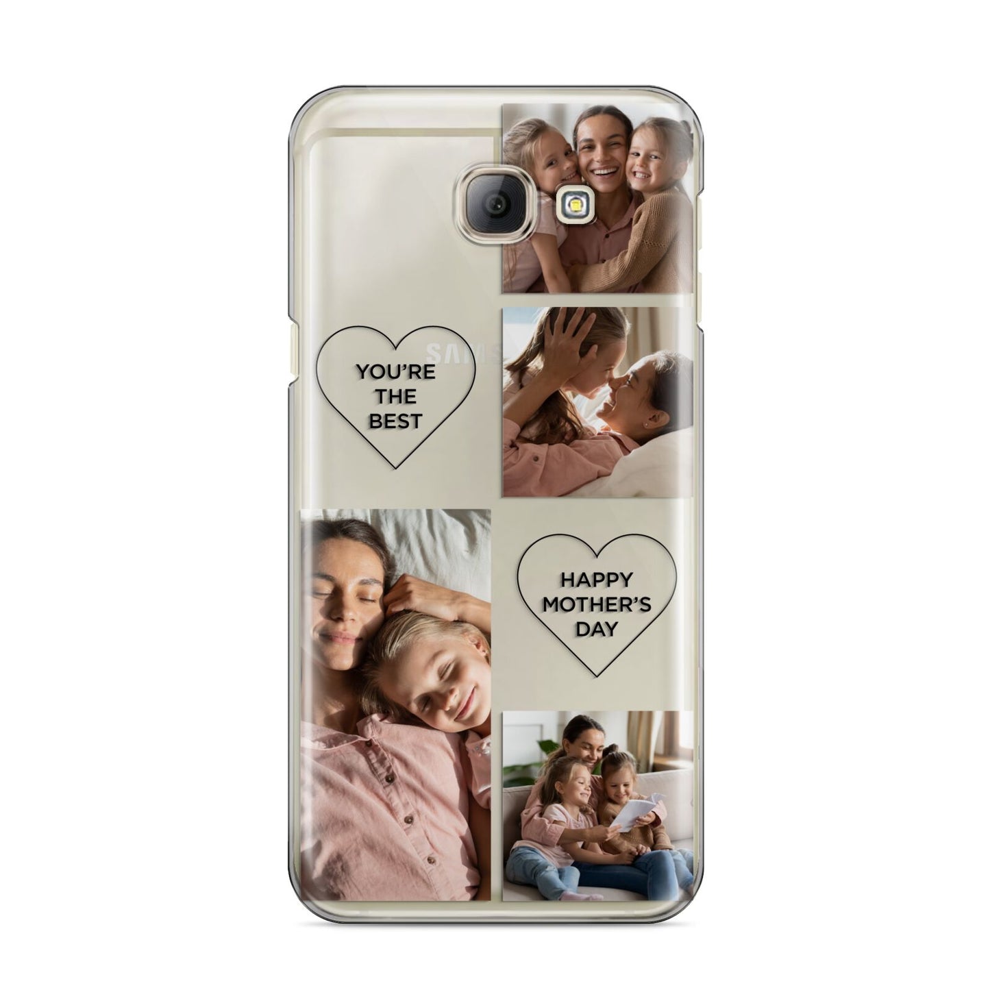 Mothers Day Multi Photo Tiles Samsung Galaxy A8 2016 Case