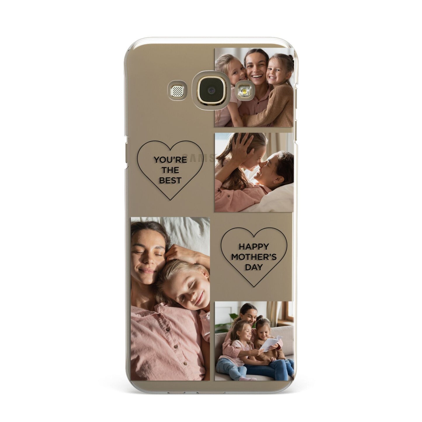 Mothers Day Multi Photo Tiles Samsung Galaxy A8 Case