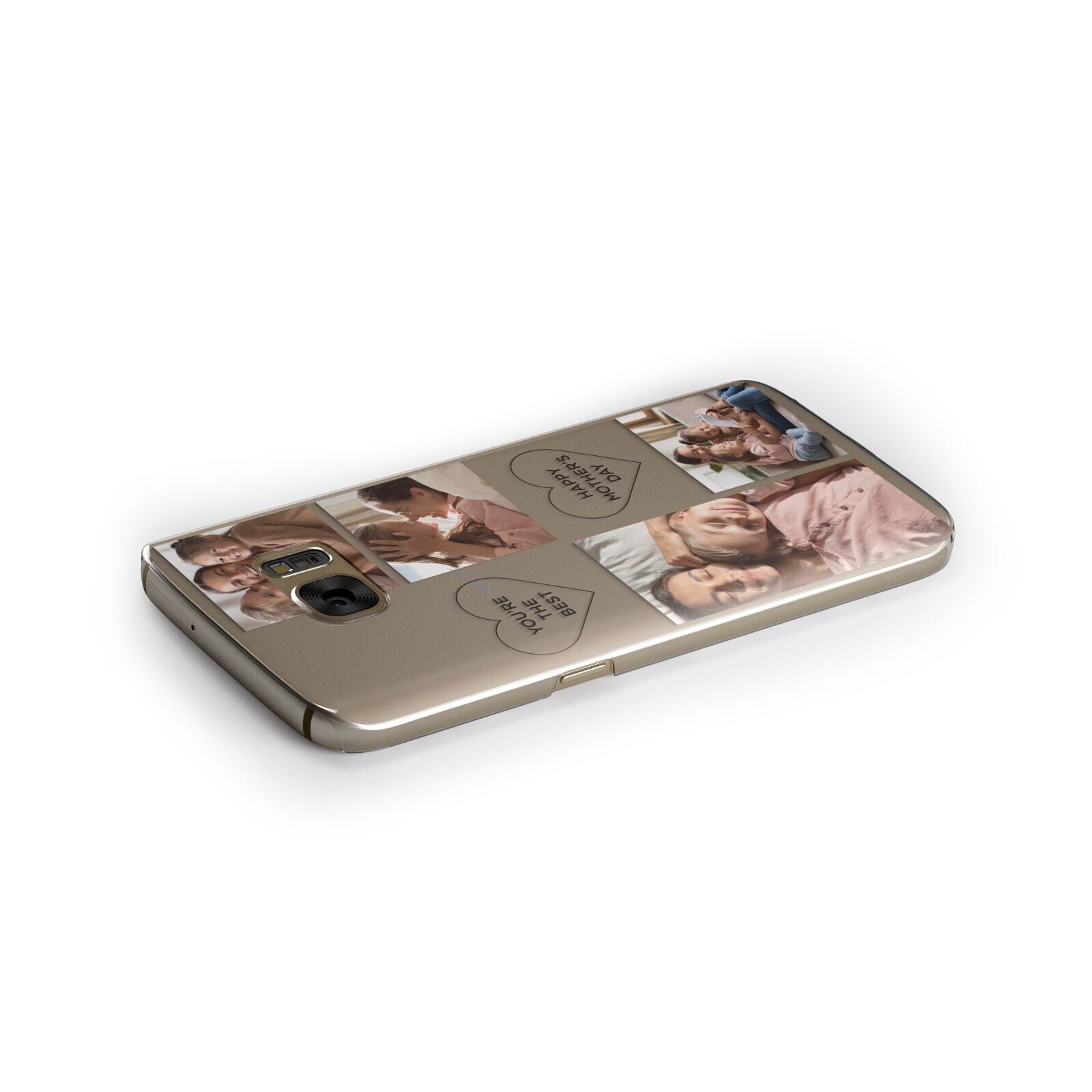 Mothers Day Multi Photo Tiles Samsung Galaxy Case Side Close Up