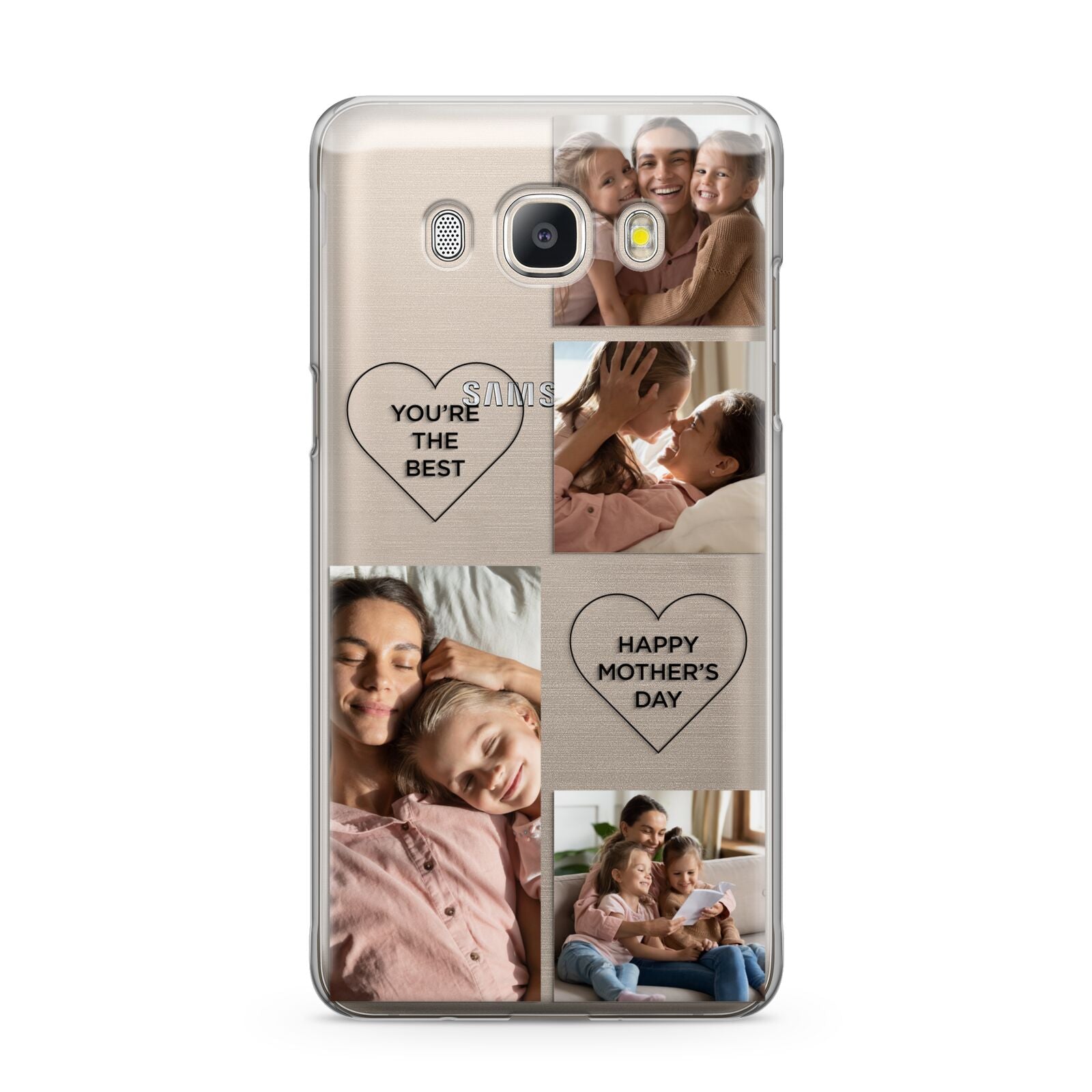 Mothers Day Multi Photo Tiles Samsung Galaxy J5 2016 Case