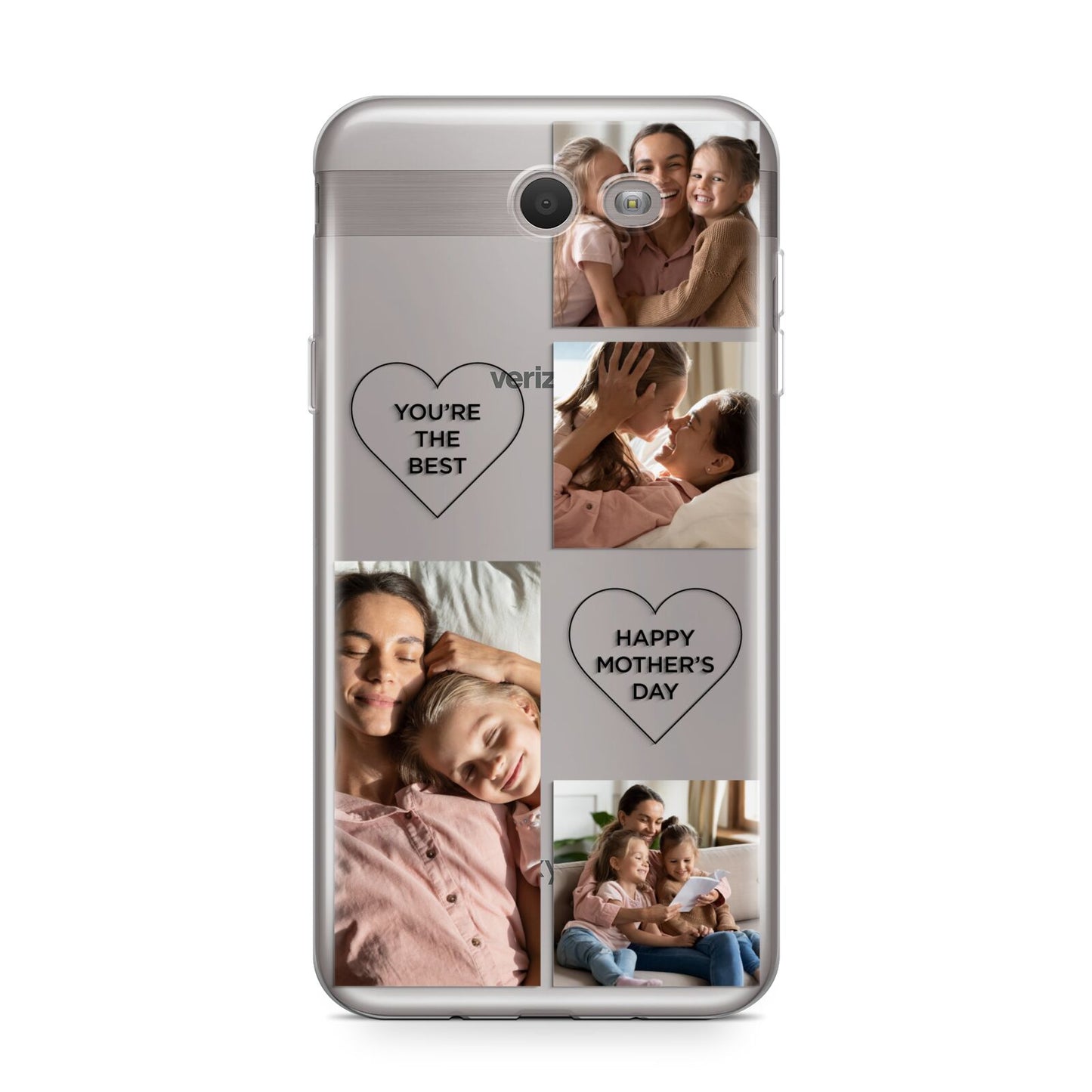 Mothers Day Multi Photo Tiles Samsung Galaxy J7 2017 Case