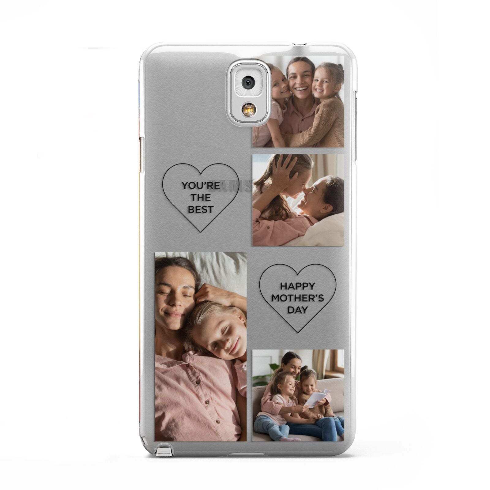 Mothers Day Multi Photo Tiles Samsung Galaxy Note 3 Case