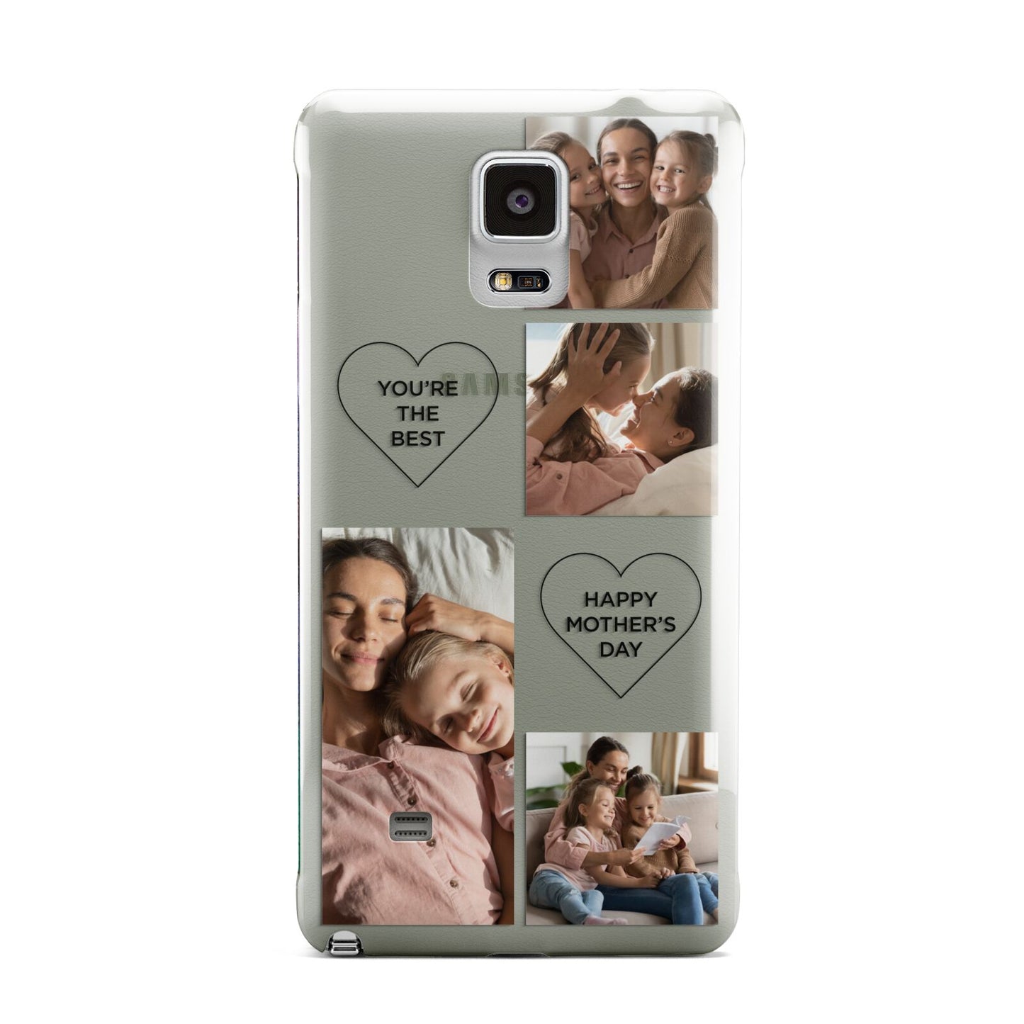 Mothers Day Multi Photo Tiles Samsung Galaxy Note 4 Case