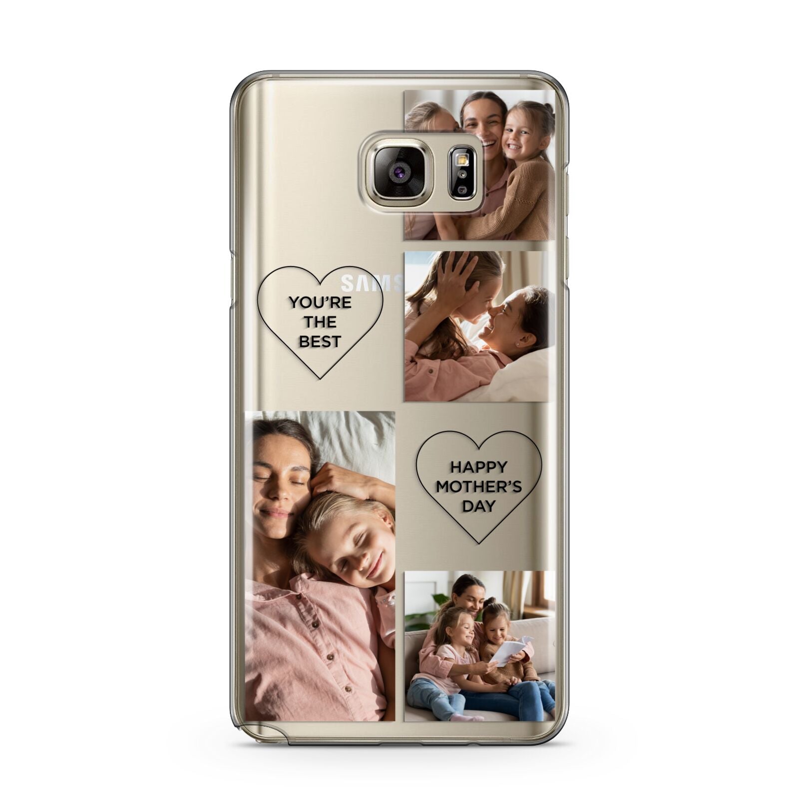 Mothers Day Multi Photo Tiles Samsung Galaxy Note 5 Case