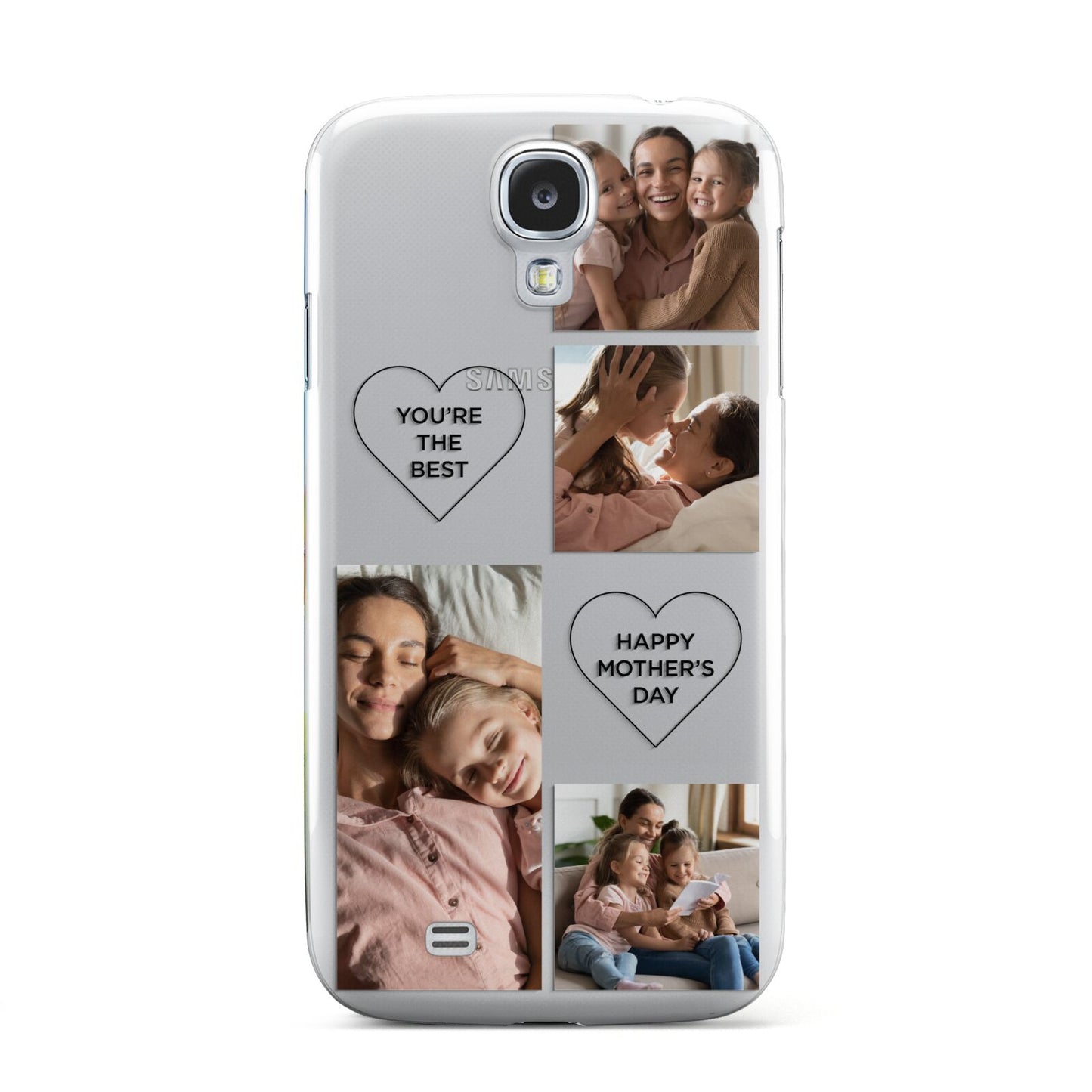 Mothers Day Multi Photo Tiles Samsung Galaxy S4 Case