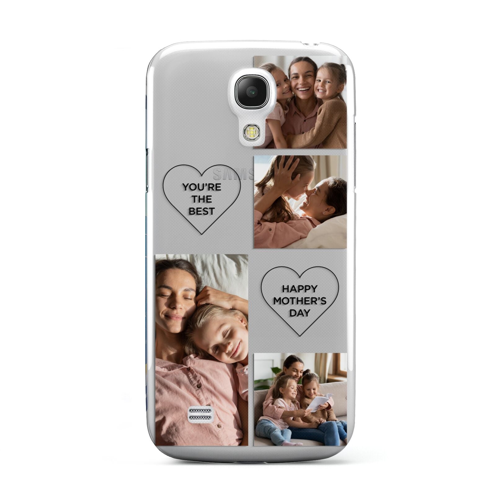 Mothers Day Multi Photo Tiles Samsung Galaxy S4 Mini Case