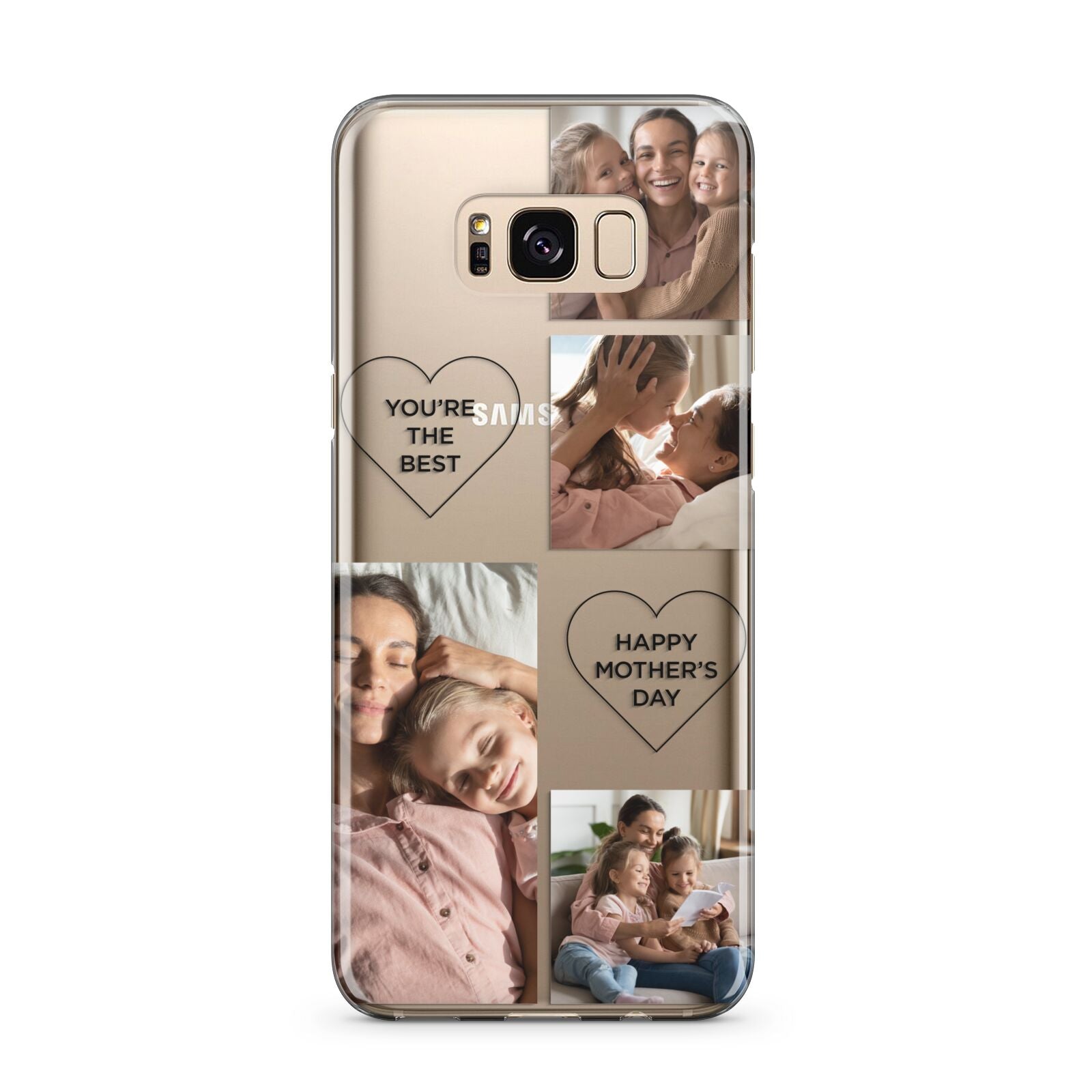 Mothers Day Multi Photo Tiles Samsung Galaxy S8 Plus Case