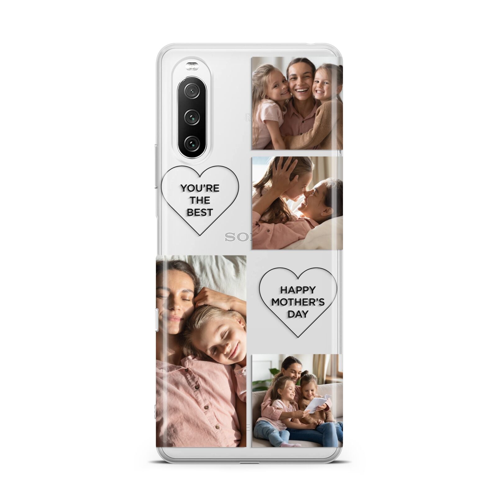 Mothers Day Multi Photo Tiles Sony Xperia 10 III Case