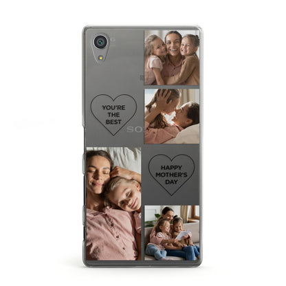 Mothers Day Multi Photo Tiles Sony Xperia Case