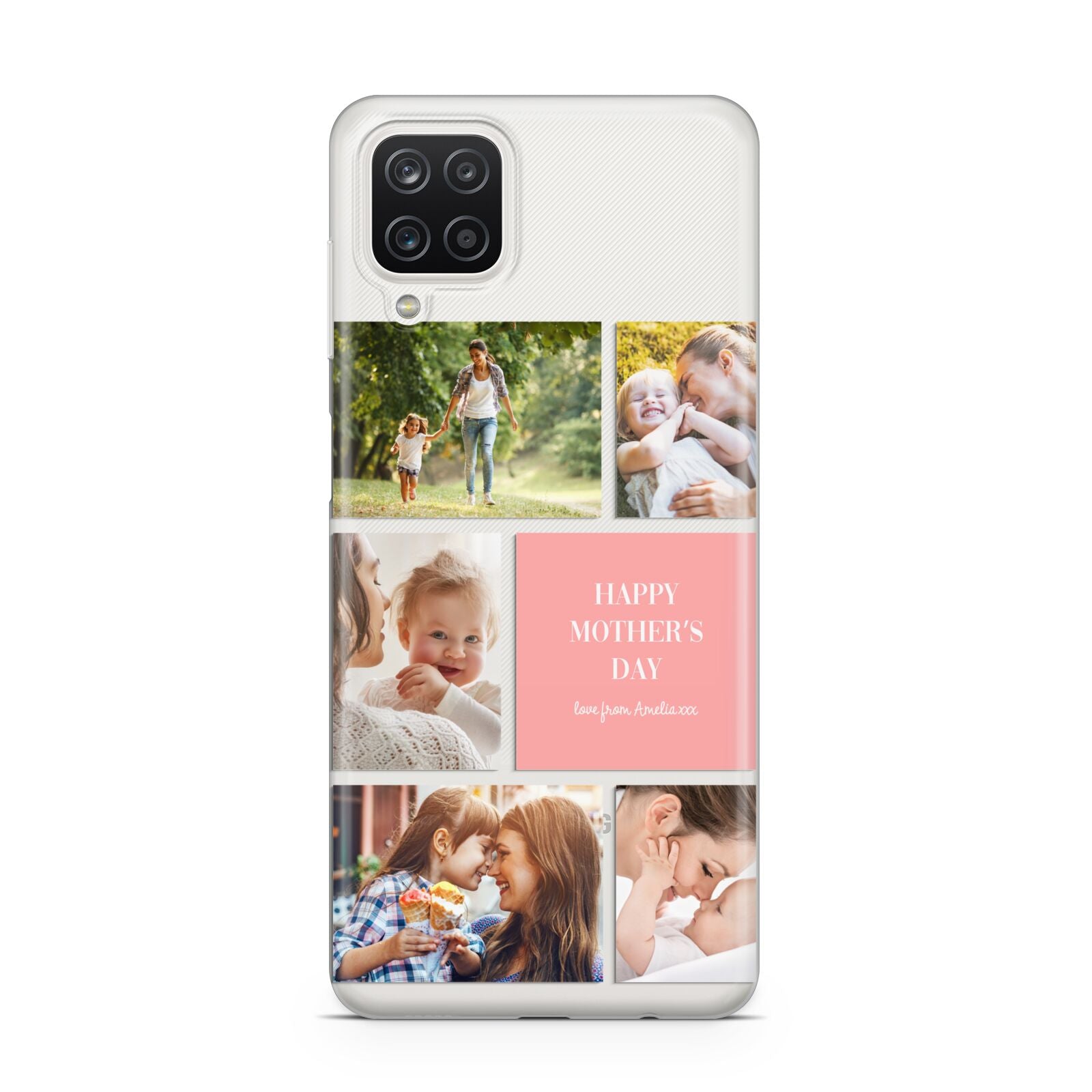 Mothers Day Photo Collage Samsung A12 Case