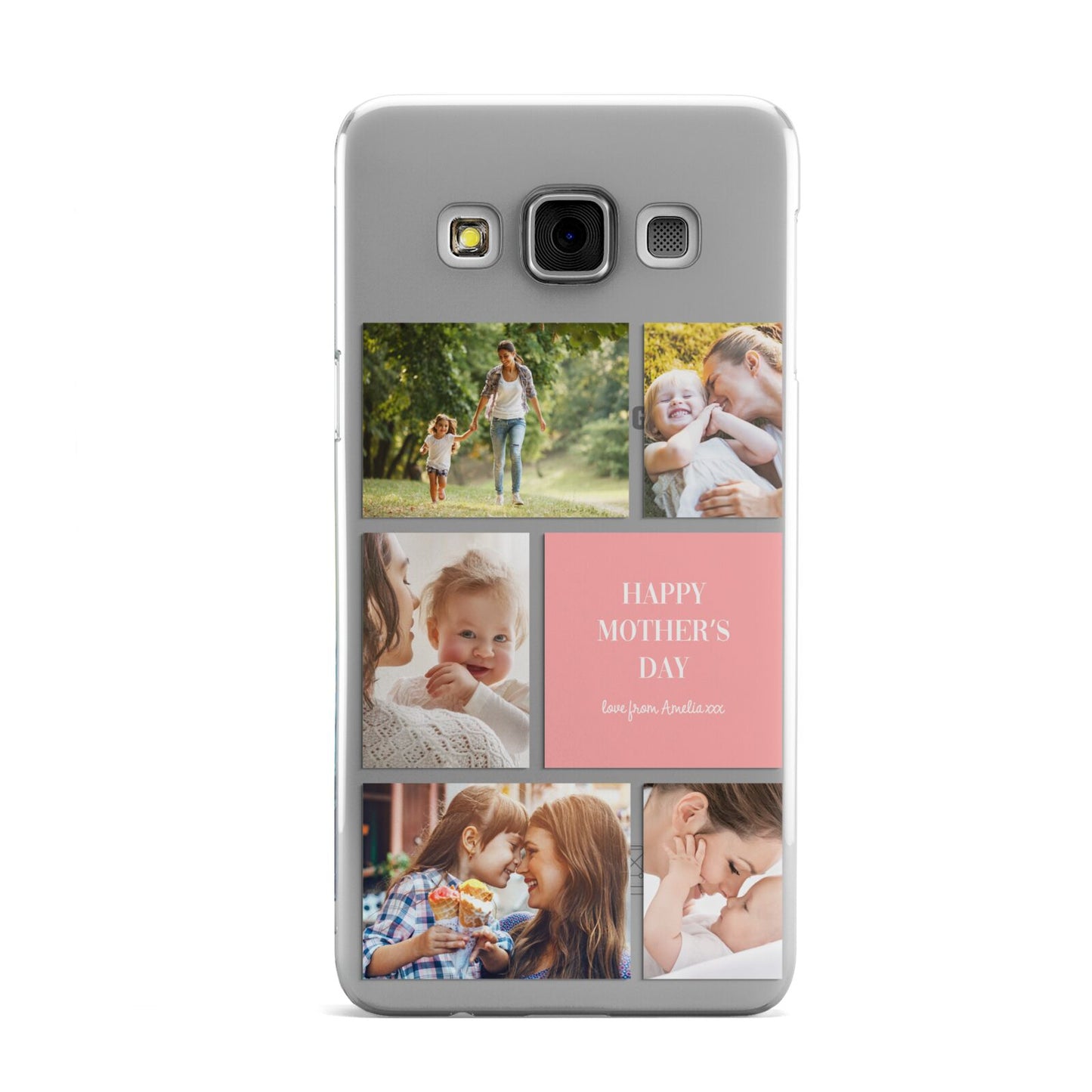 Mothers Day Photo Collage Samsung Galaxy A3 Case