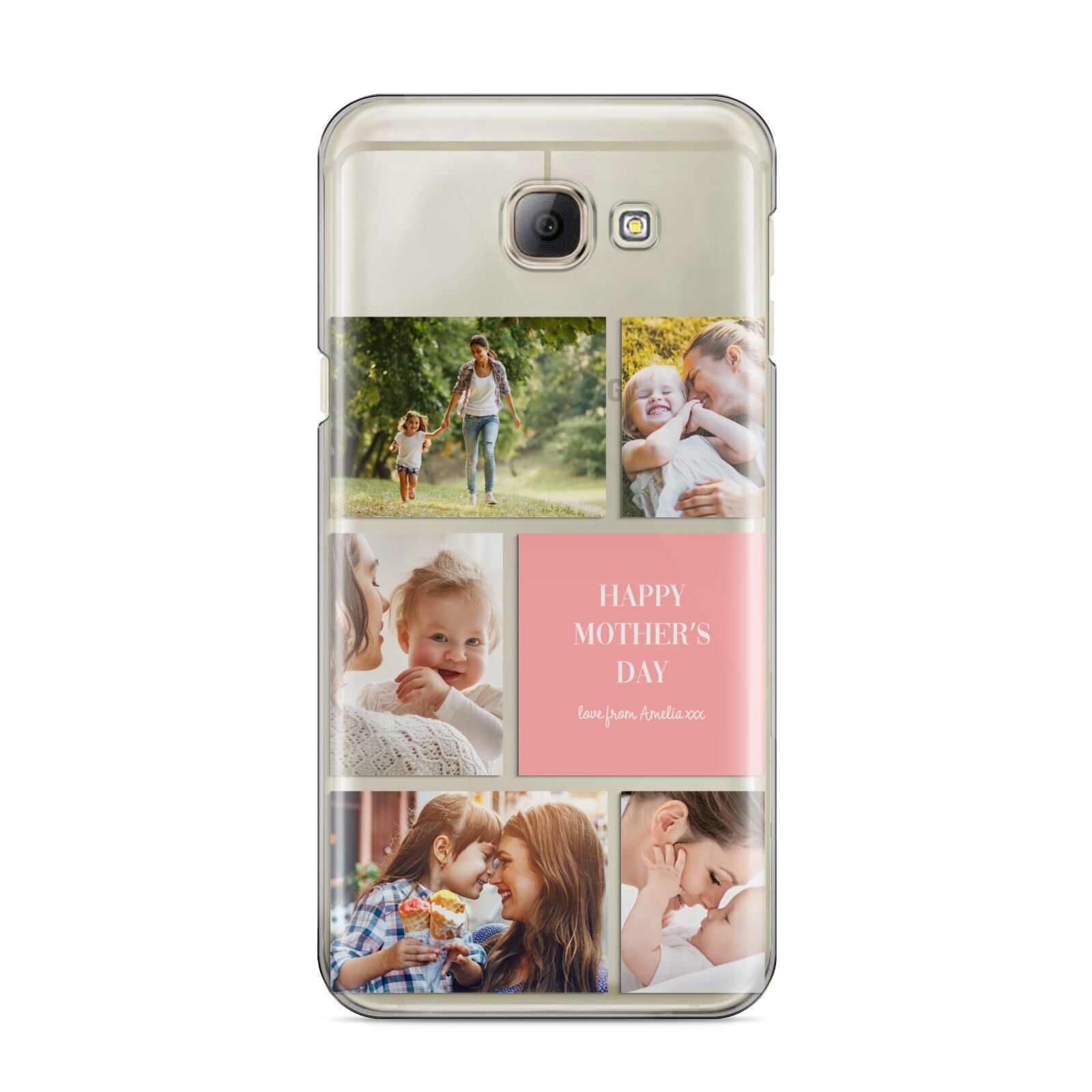 Mothers Day Photo Collage Samsung Galaxy A8 2016 Case