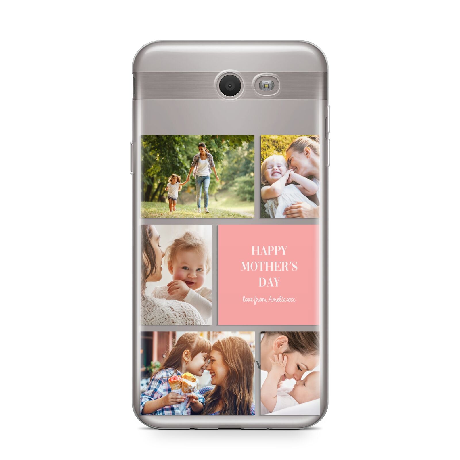 Mothers Day Photo Collage Samsung Galaxy J7 2017 Case