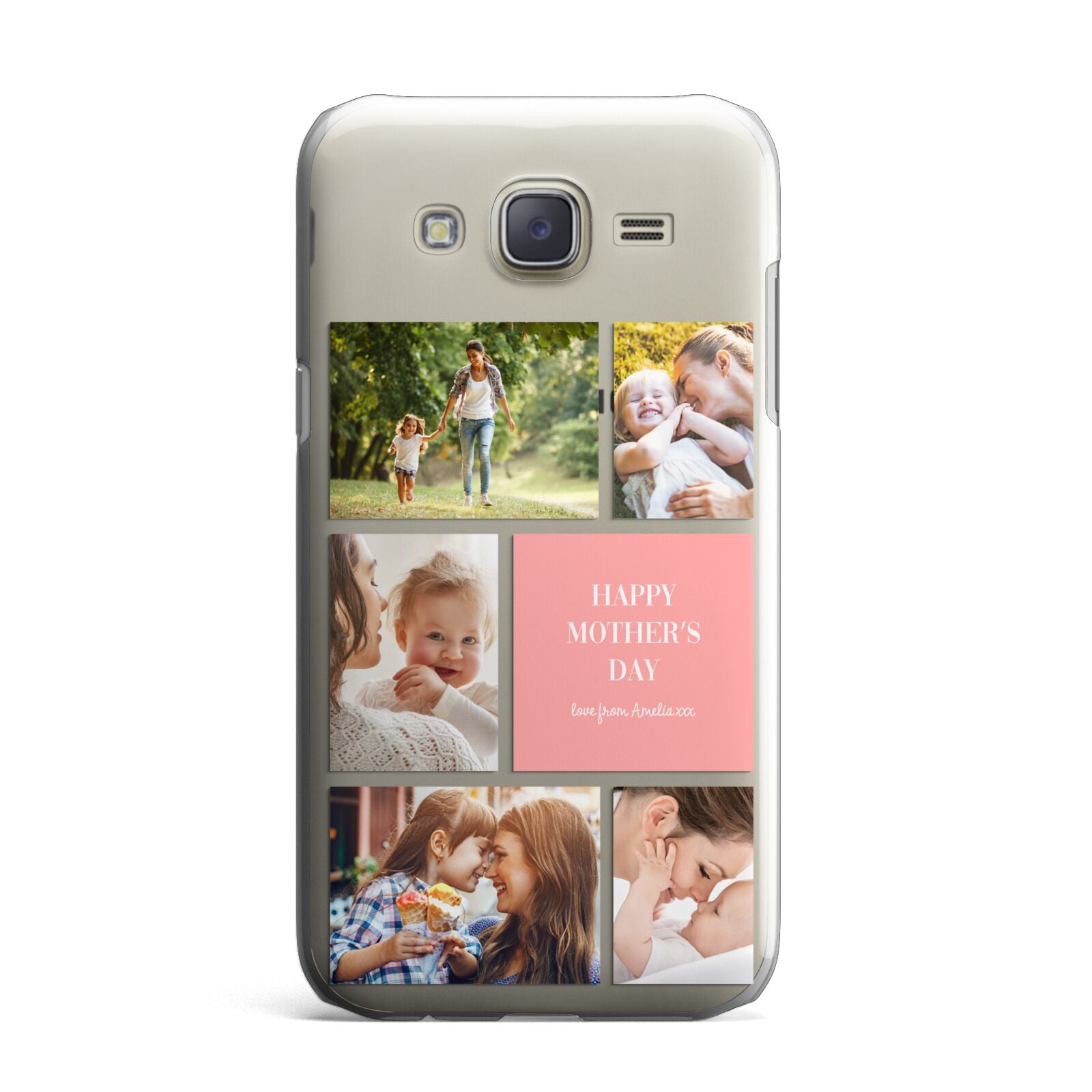 Mothers Day Photo Collage Samsung Galaxy J7 Case