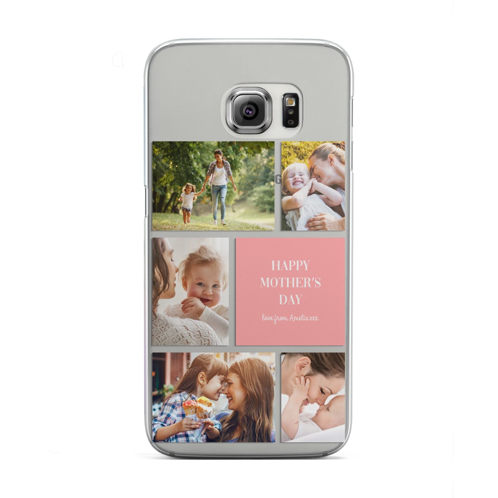 Mothers Day Photo Collage Samsung Galaxy S6 Edge Case