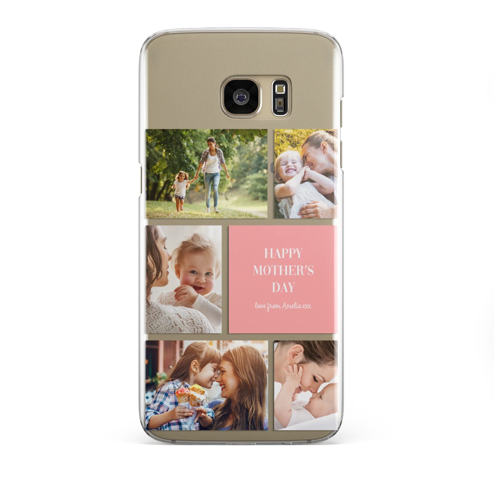 Mothers Day Photo Collage Samsung Galaxy S7 Edge Case