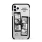 Mothers Day Photo Strip Apple iPhone 11 Pro Max in Silver with Black Impact Case