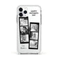 Mothers Day Photo Strip Apple iPhone 11 Pro in Silver with White Impact Case