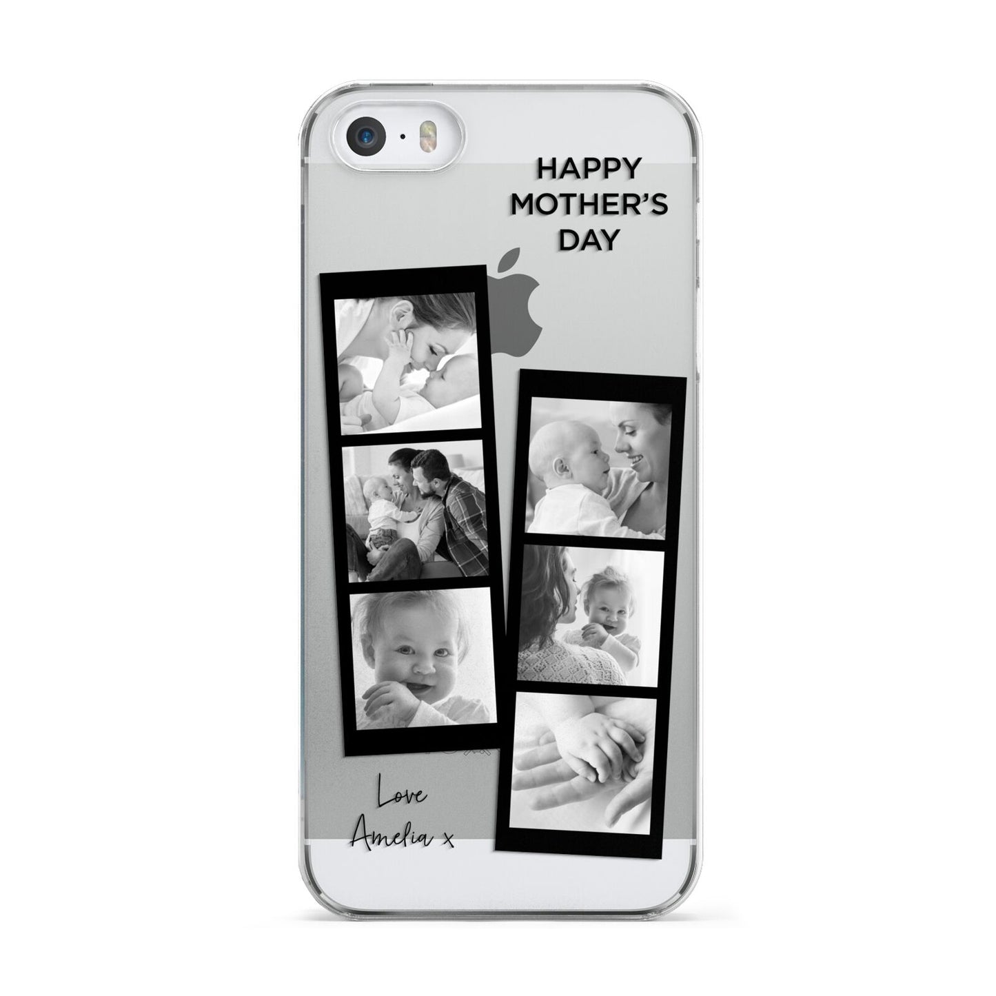 Mothers Day Photo Strip Apple iPhone 5 Case