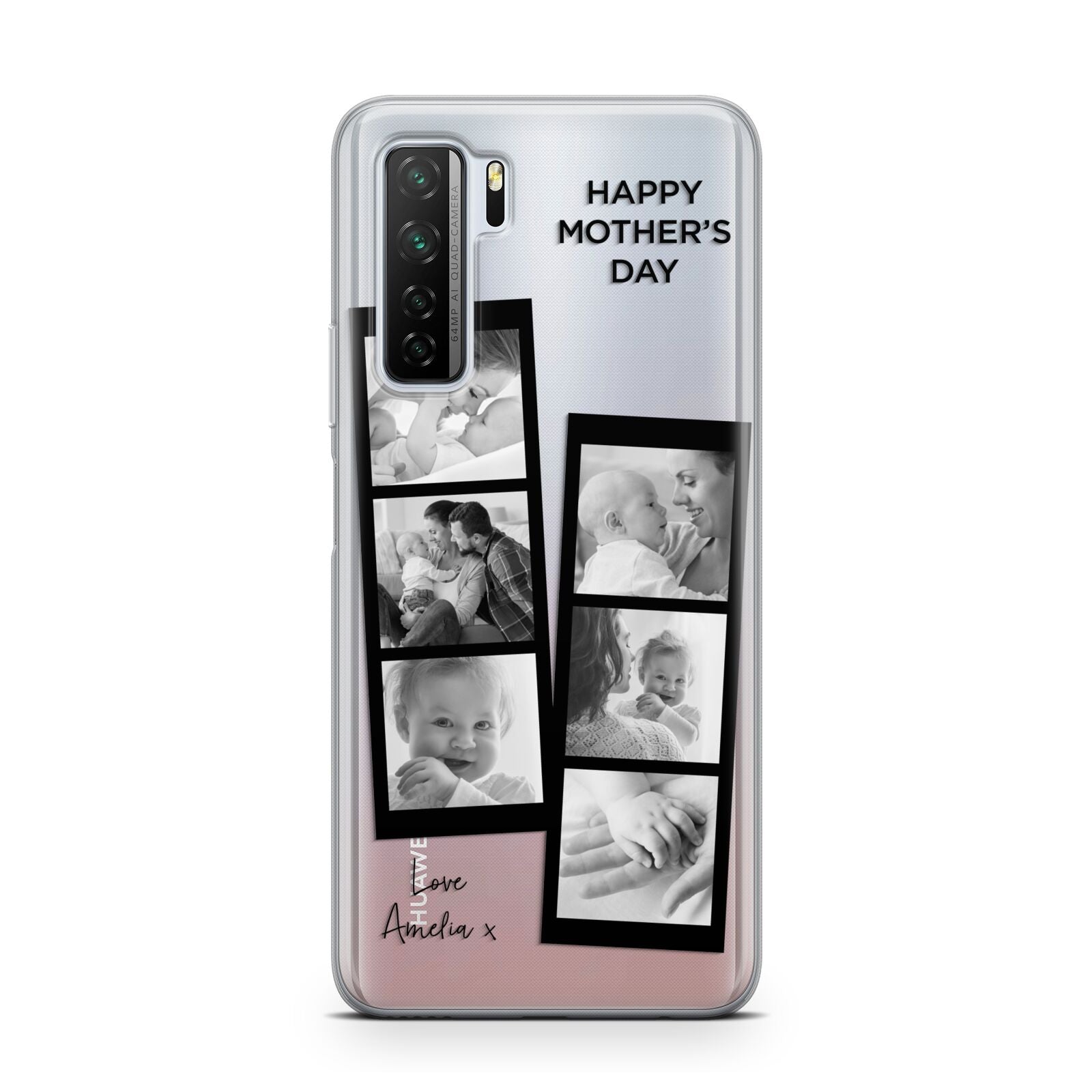 Mothers Day Photo Strip Huawei P40 Lite 5G Phone Case