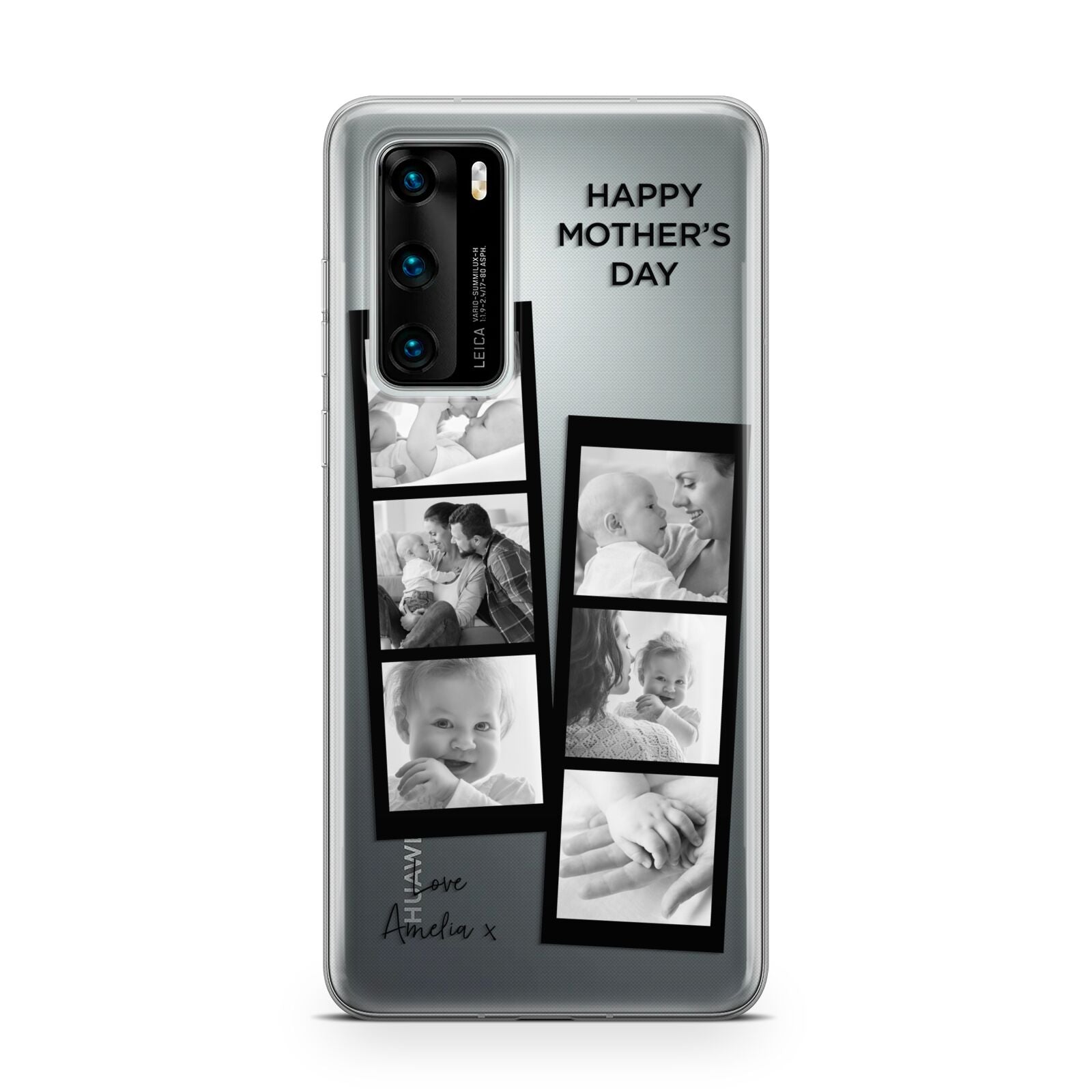 Mothers Day Photo Strip Huawei P40 Phone Case