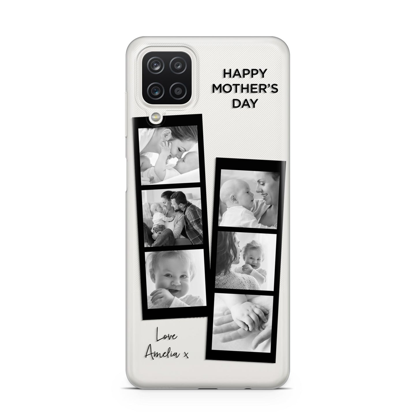 Mothers Day Photo Strip Samsung A12 Case