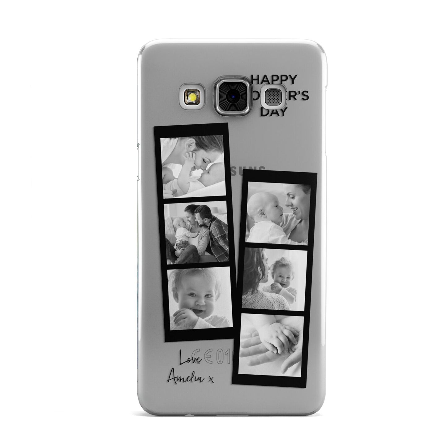 Mothers Day Photo Strip Samsung Galaxy A3 Case