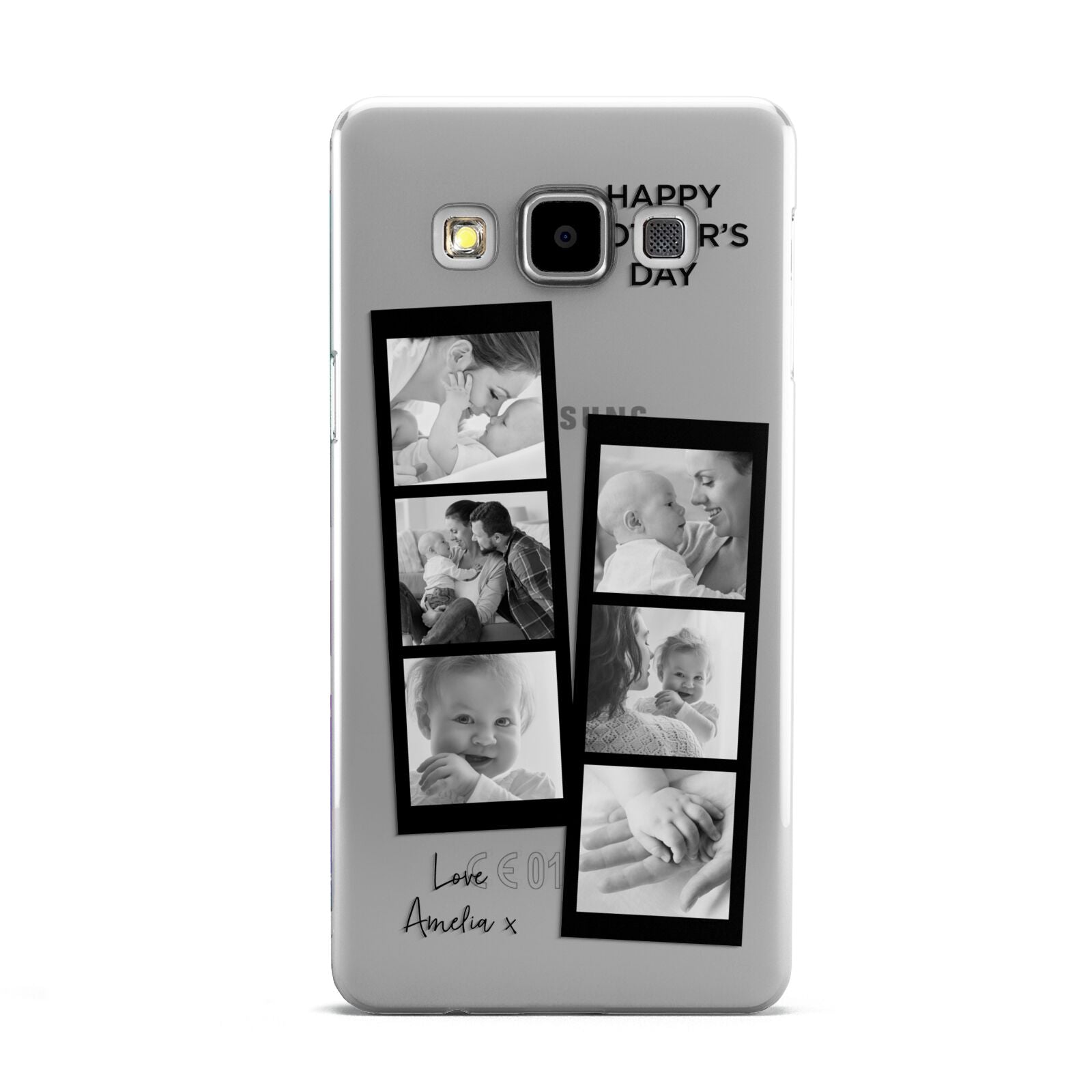 Mothers Day Photo Strip Samsung Galaxy A5 Case