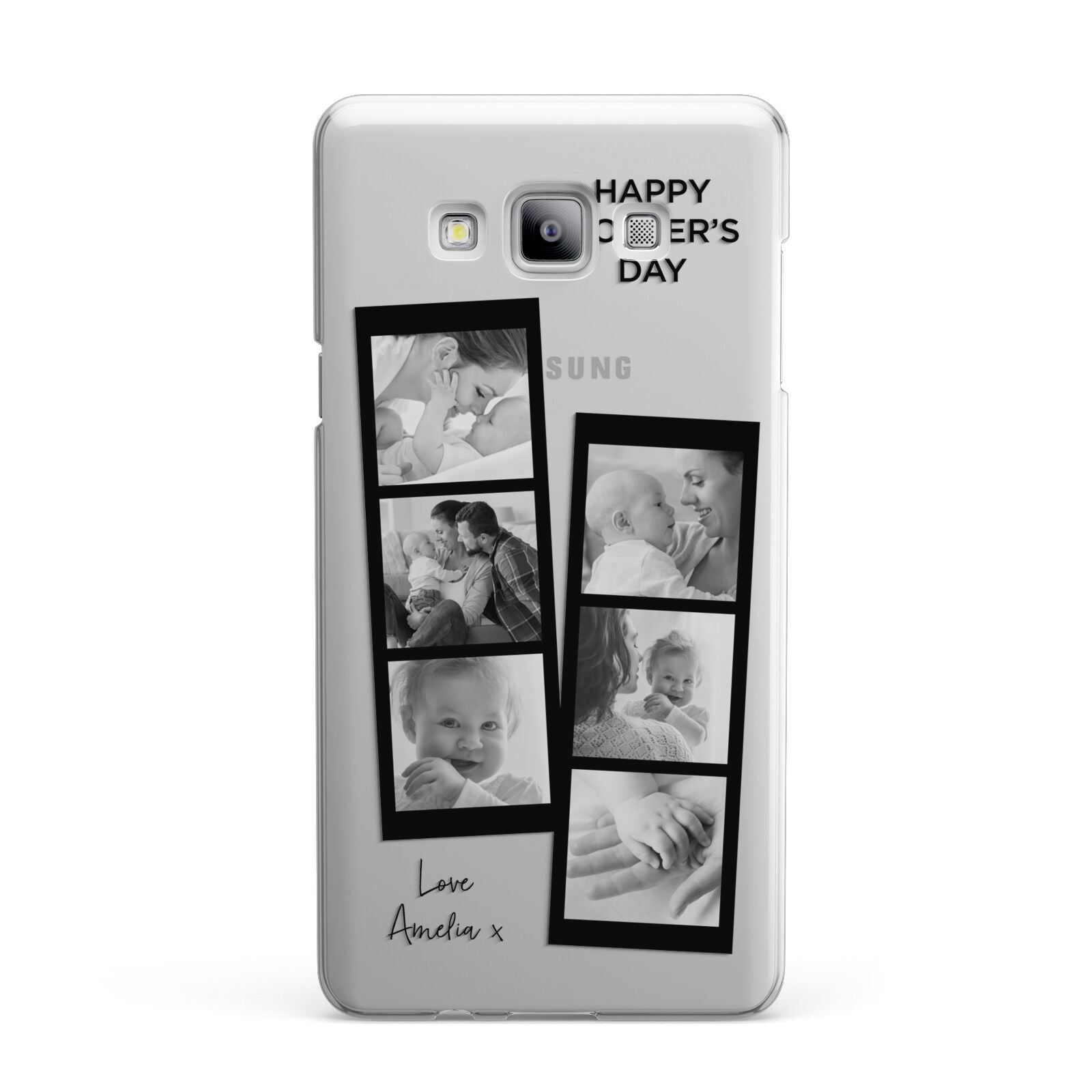 Mothers Day Photo Strip Samsung Galaxy A7 2015 Case