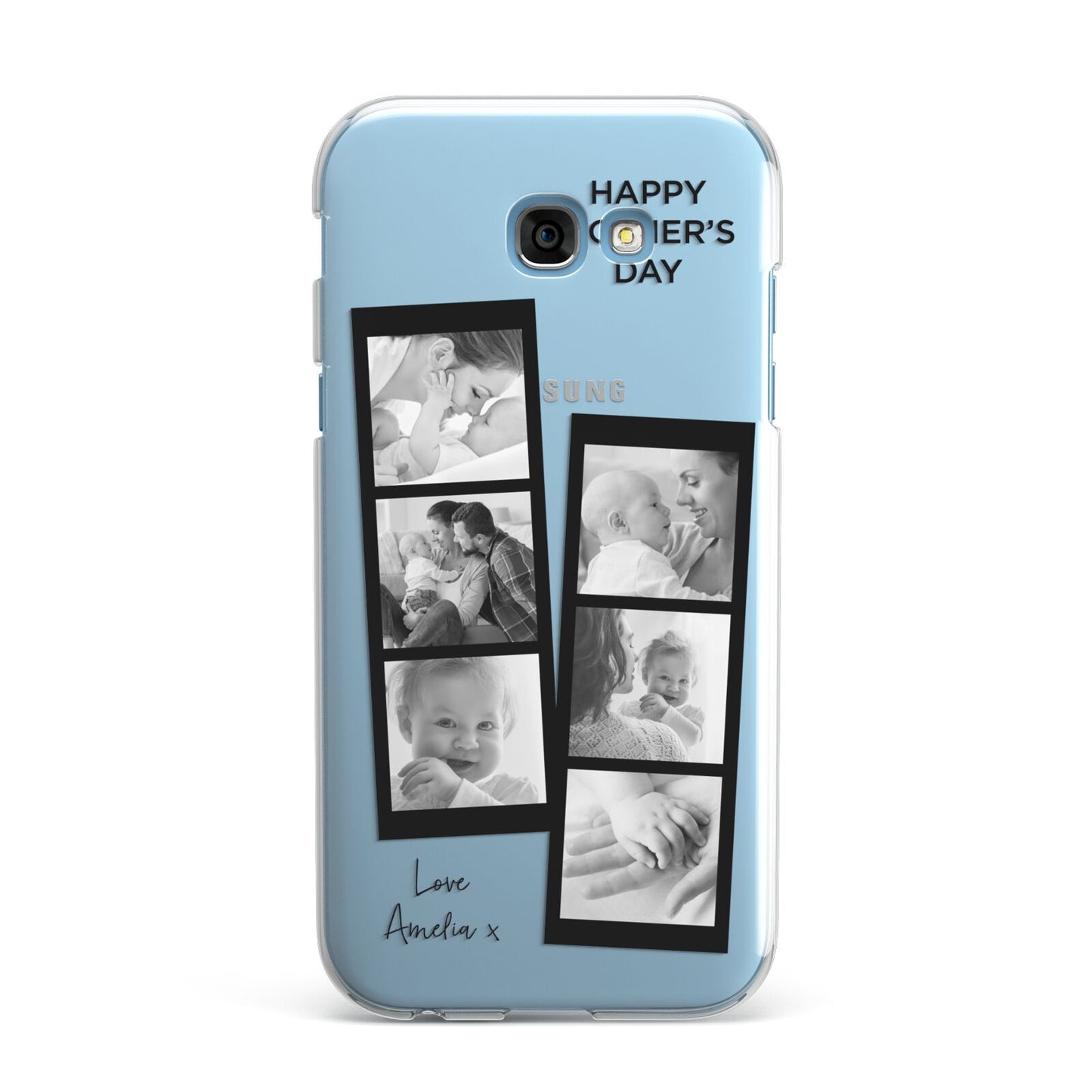 Mothers Day Photo Strip Samsung Galaxy A7 2017 Case