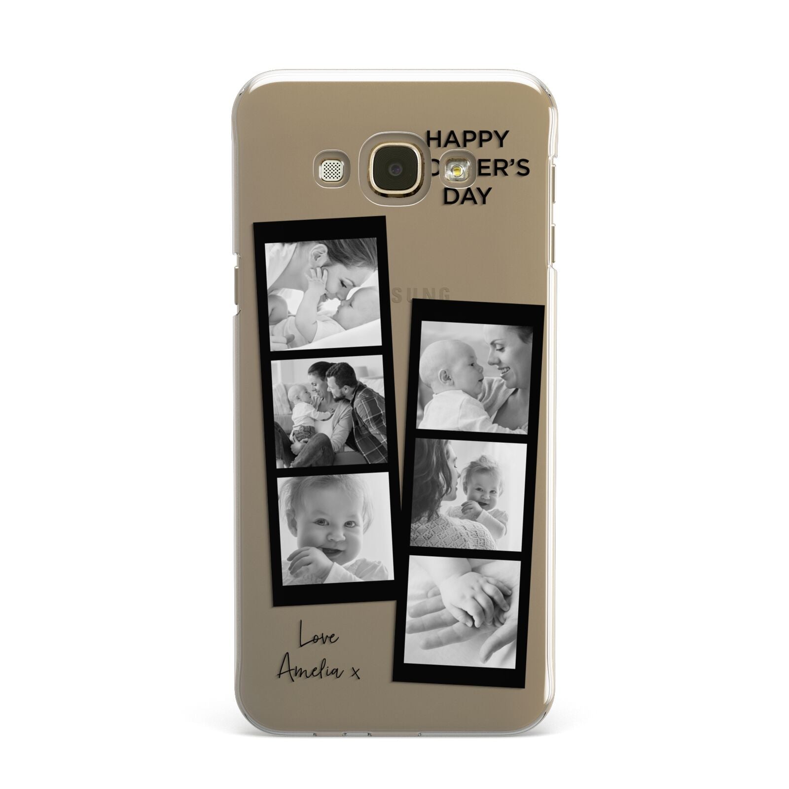 Mothers Day Photo Strip Samsung Galaxy A8 Case