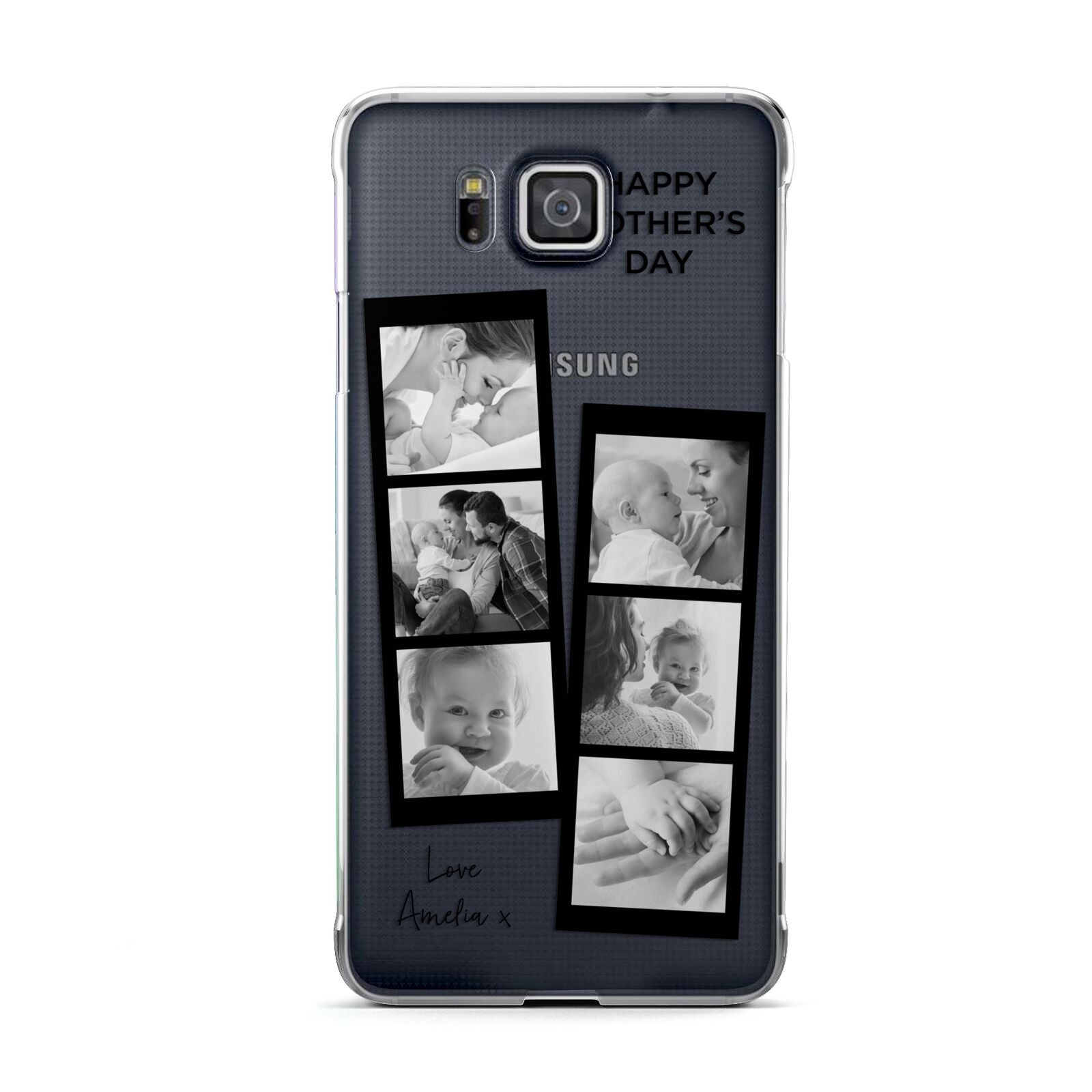 Mothers Day Photo Strip Samsung Galaxy Alpha Case