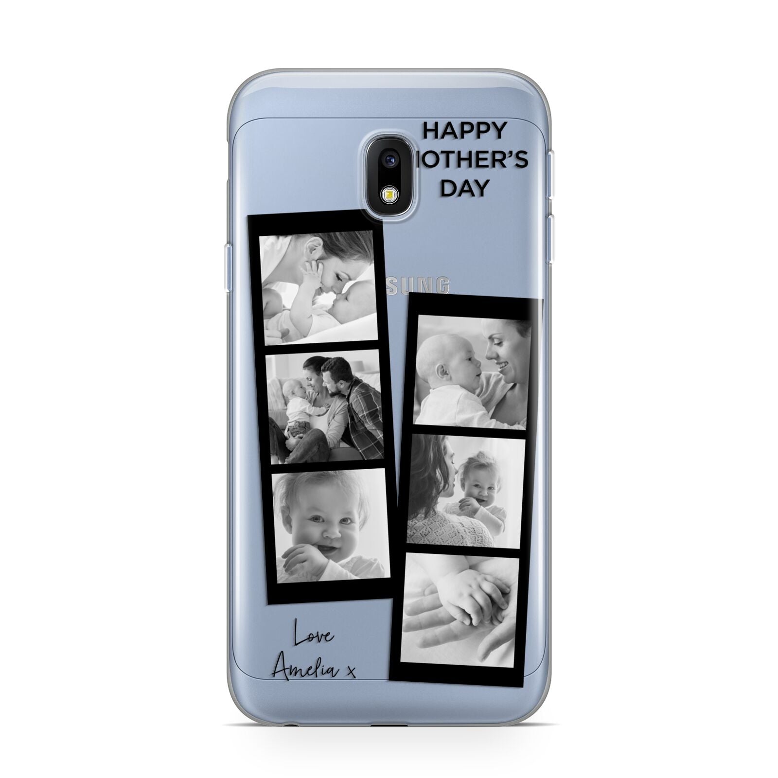 Mothers Day Photo Strip Samsung Galaxy J3 2017 Case