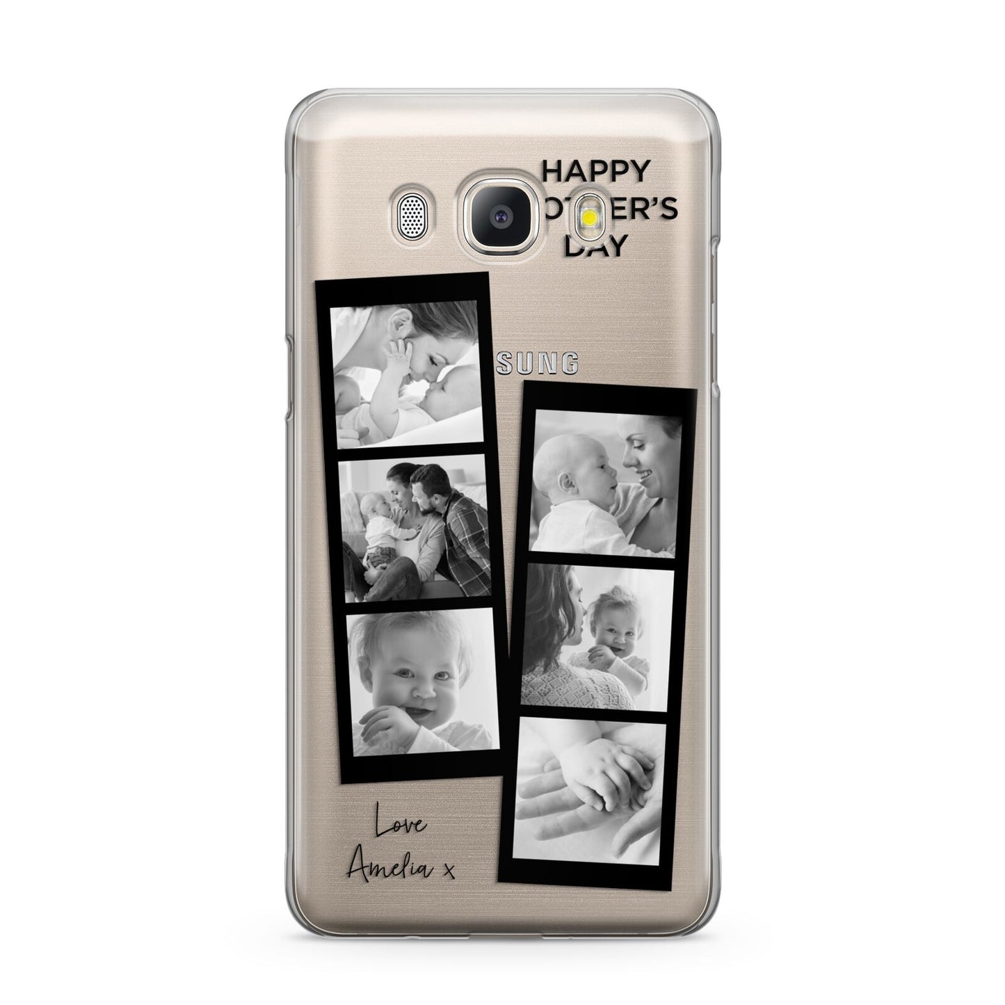 Mothers Day Photo Strip Samsung Galaxy J5 2016 Case