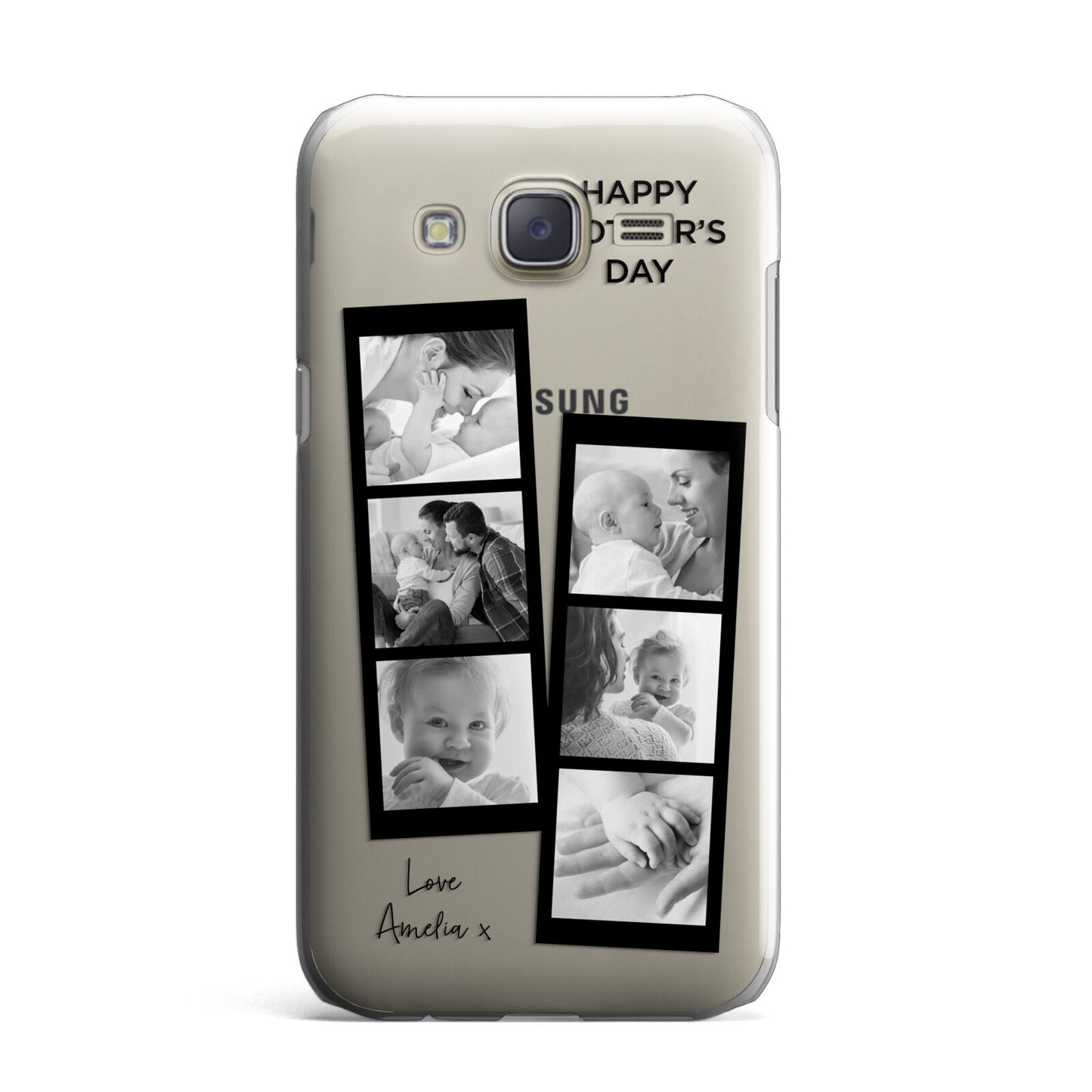 Mothers Day Photo Strip Samsung Galaxy J7 Case