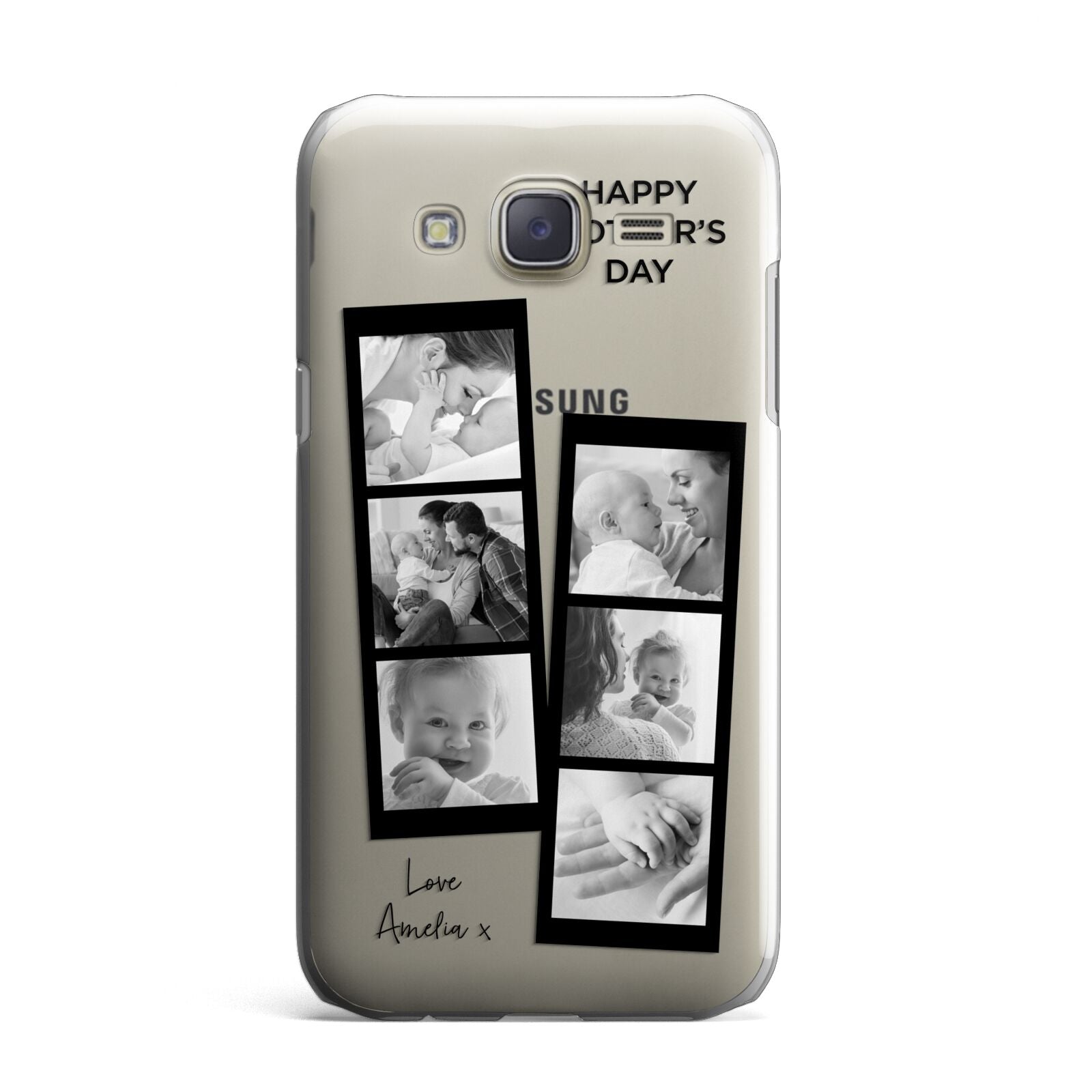 Mothers Day Photo Strip Samsung Galaxy J7 Case